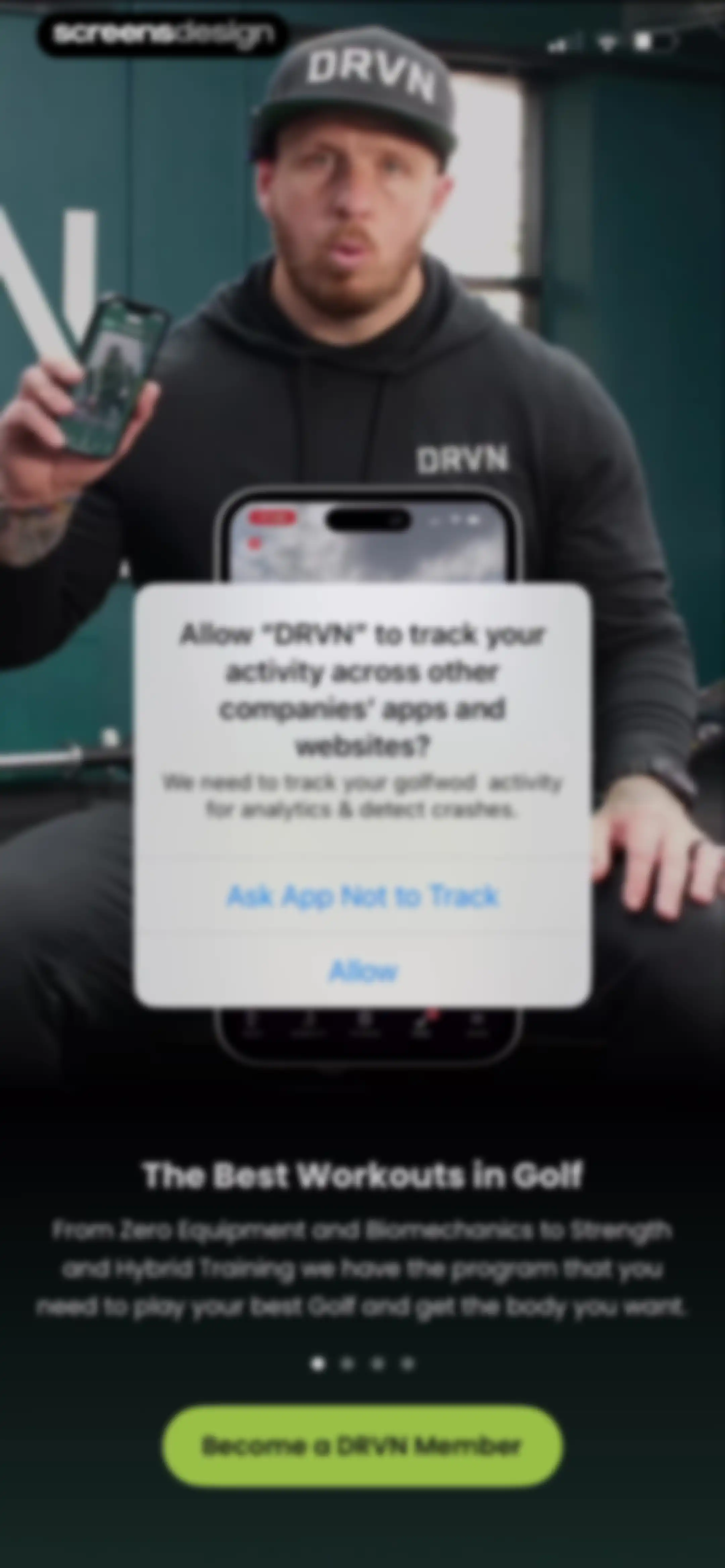 DRVN - Golf & Gym Workouts screen 2