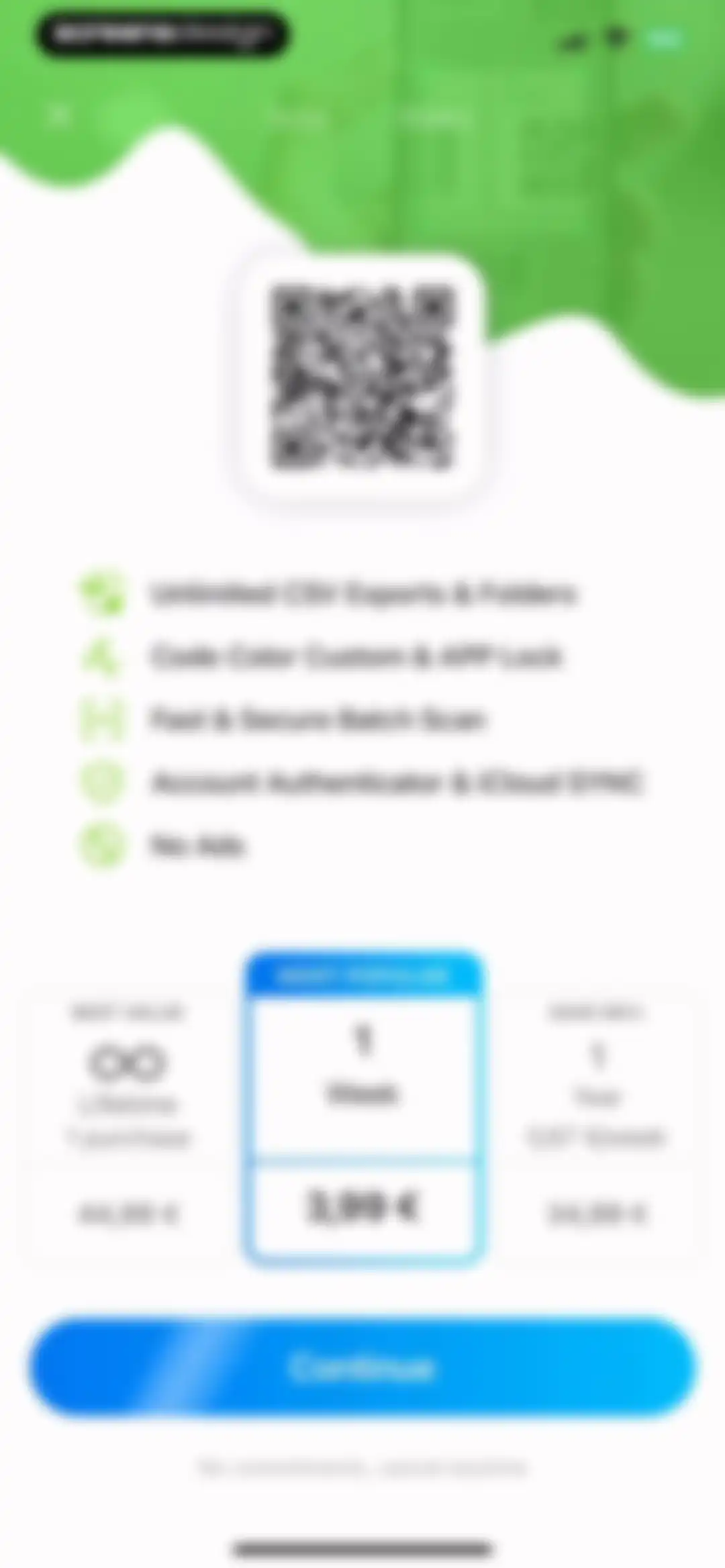 QR, Barcode Scanner for iPhone screen 4
