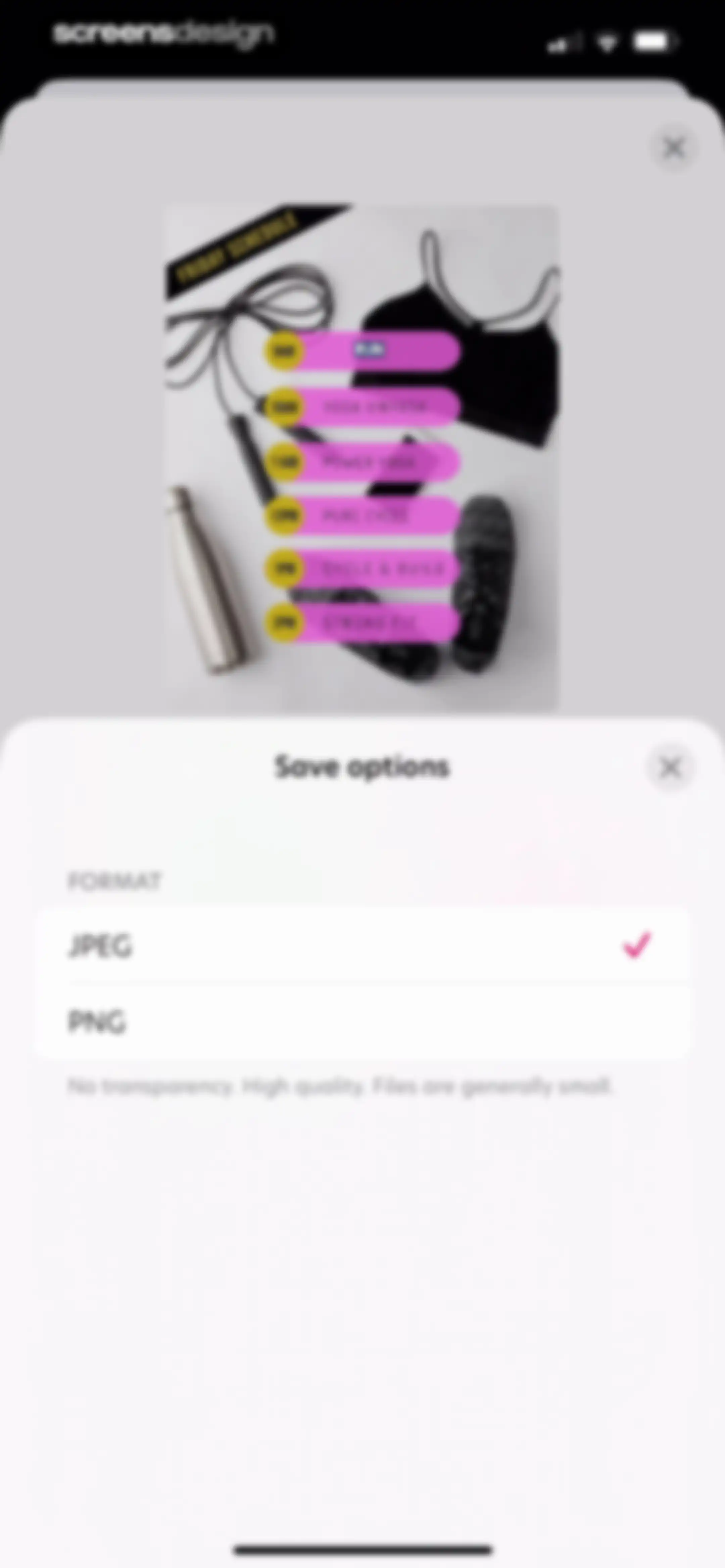 Bazaart AI Photo Editor Design screen 171