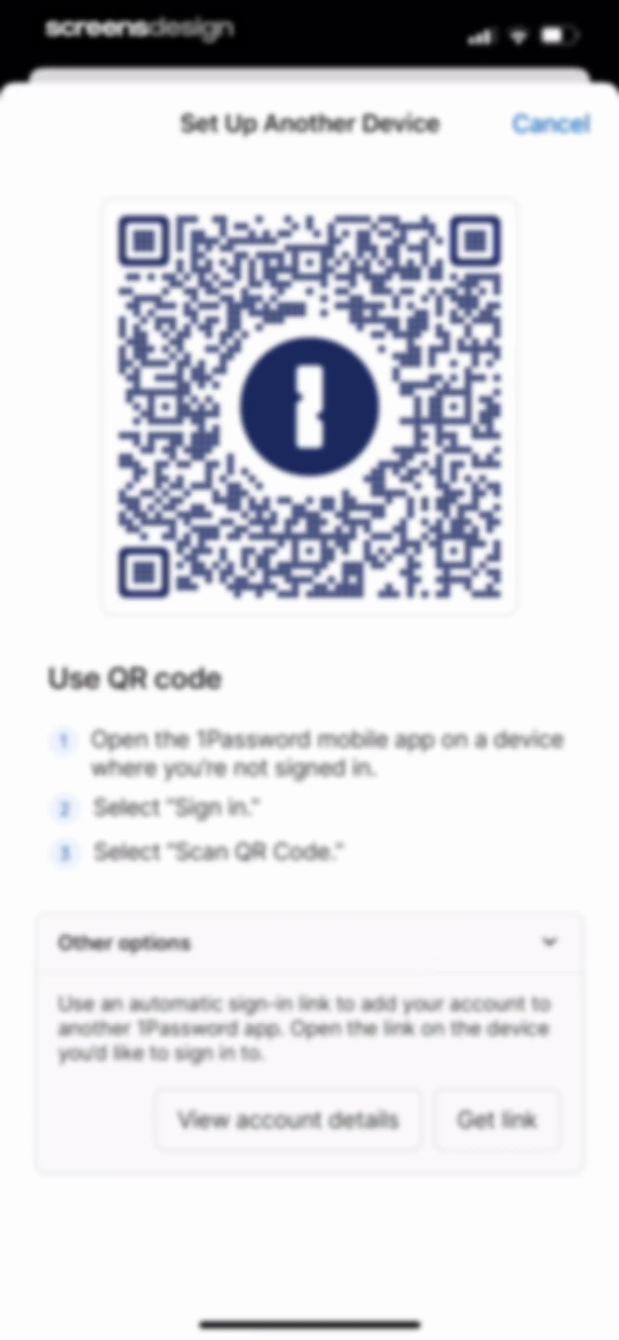 1Password: Password Manager screen 144