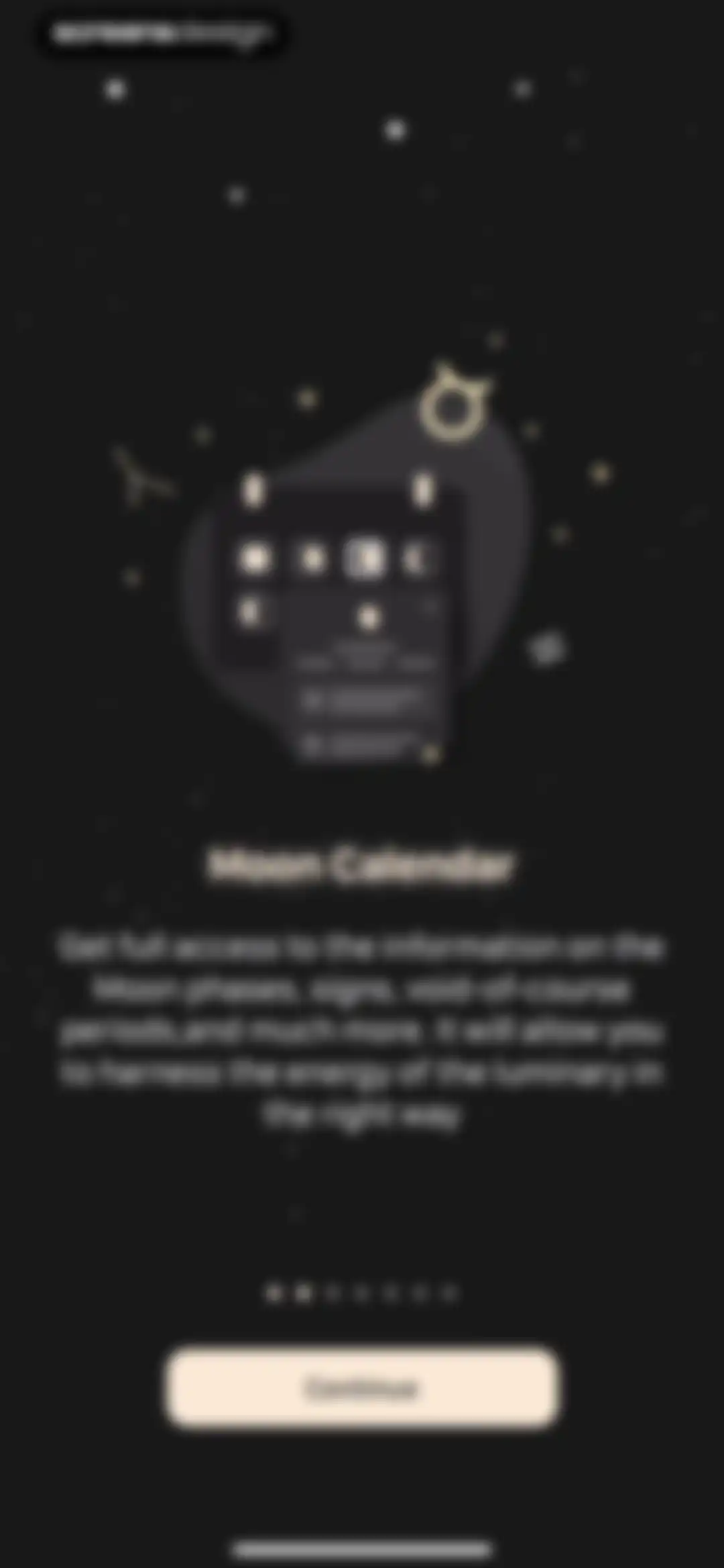 Moon Calendar — MoonX screen 2