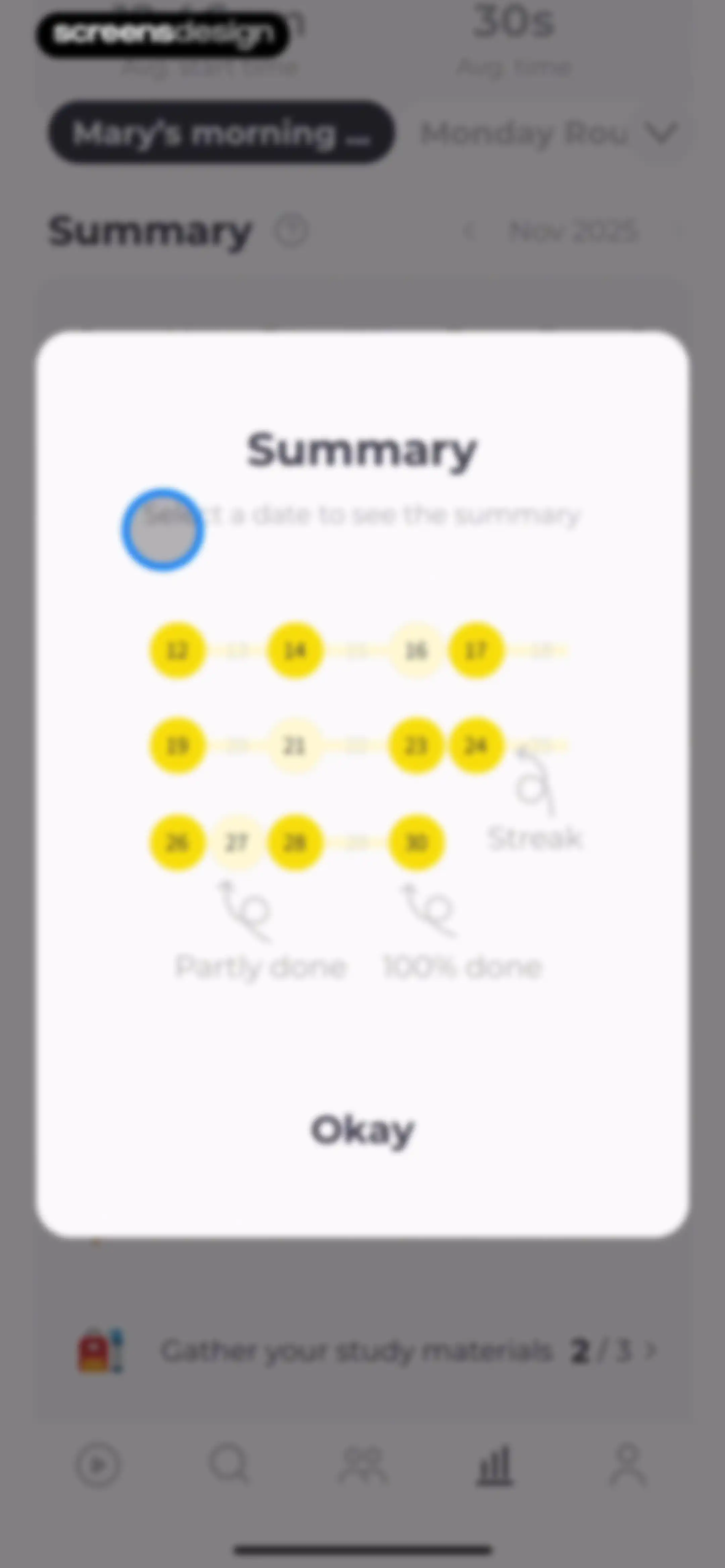 Routine Planner, Habit Tracker screen 68