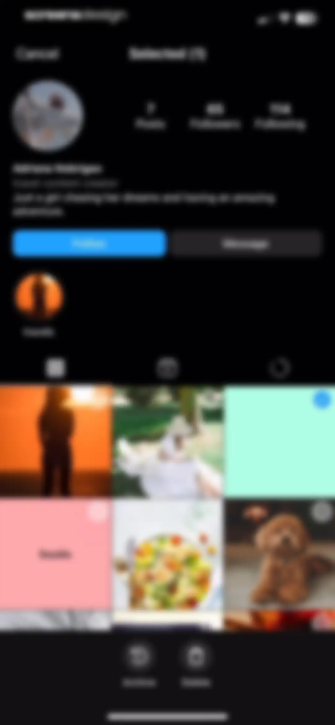 My Feed・Grid Preview & Planner screen 49