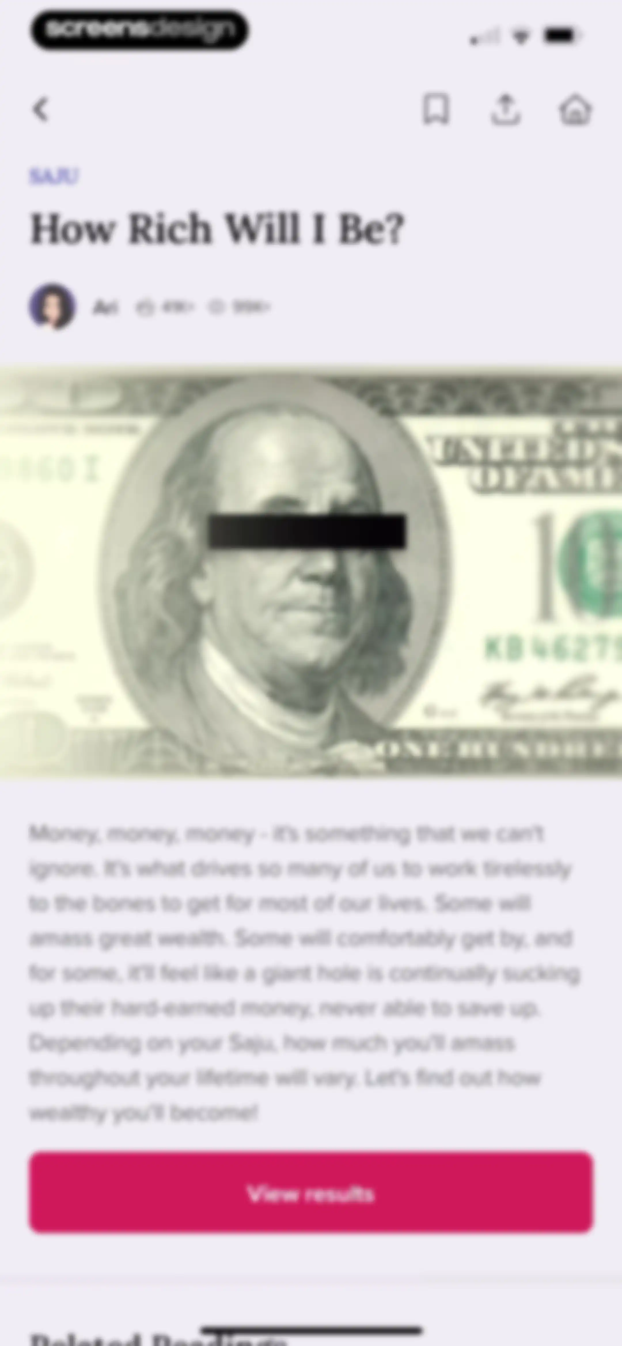 FORCETELLER: Daily Horoscope screen 69