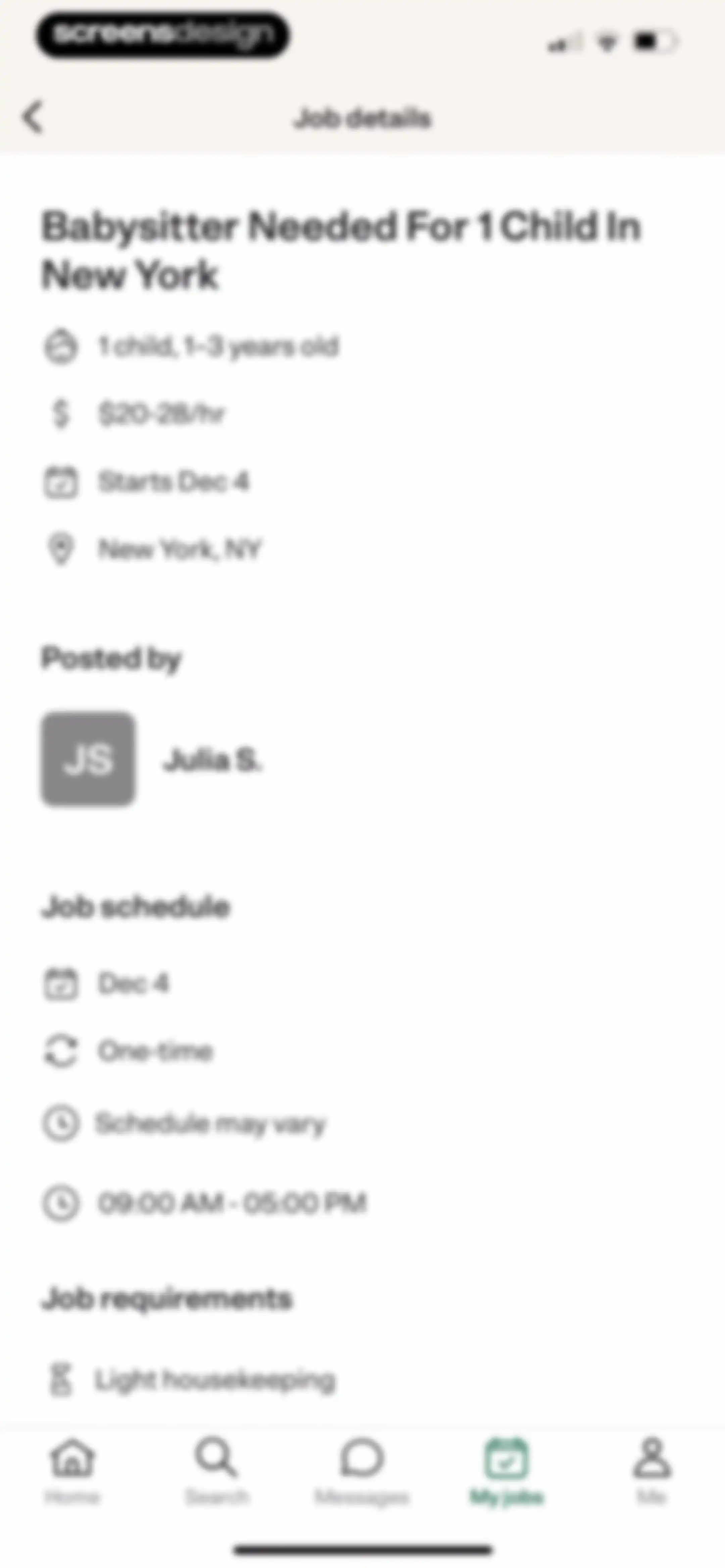 Care.com: Hire Caregivers screen 69