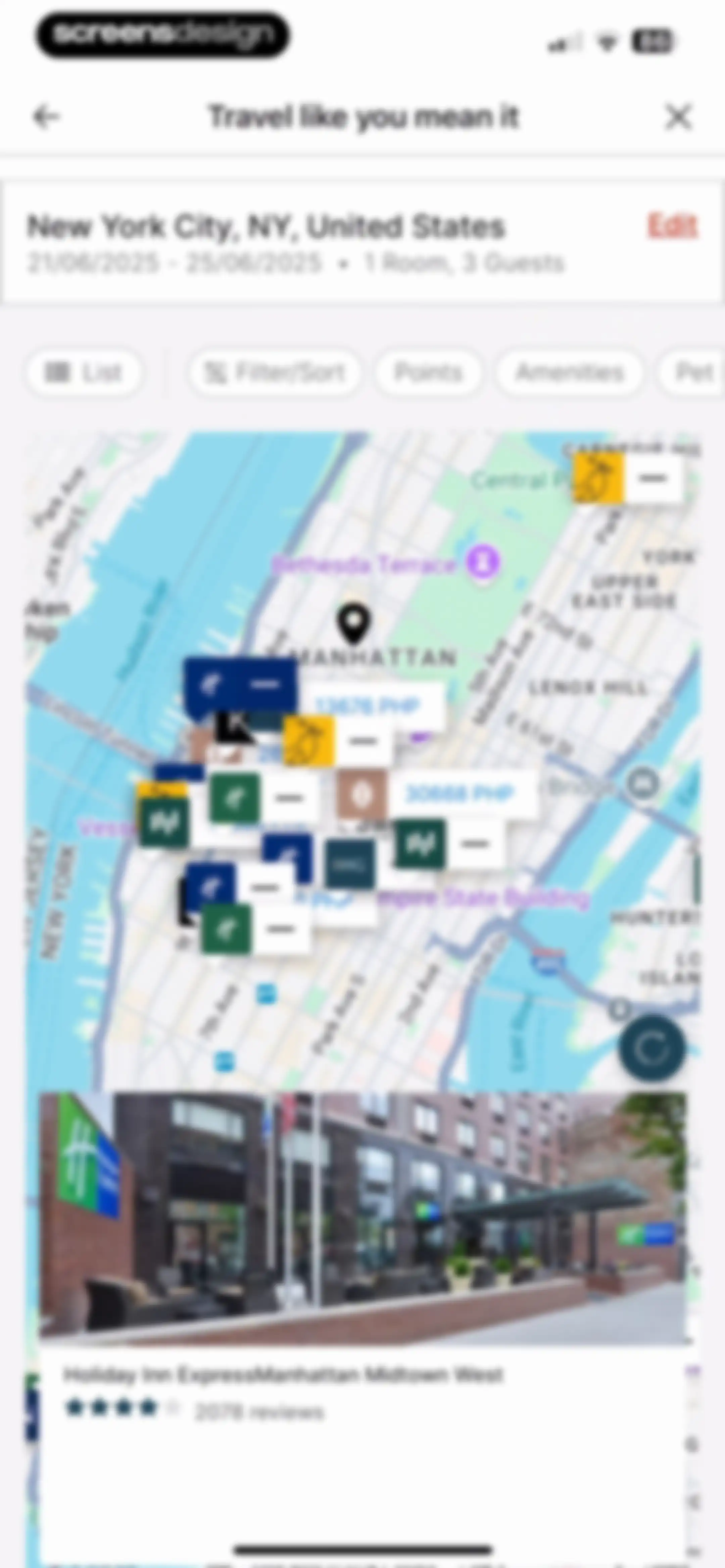 IHG One Rewards: Book Hotels screen 62
