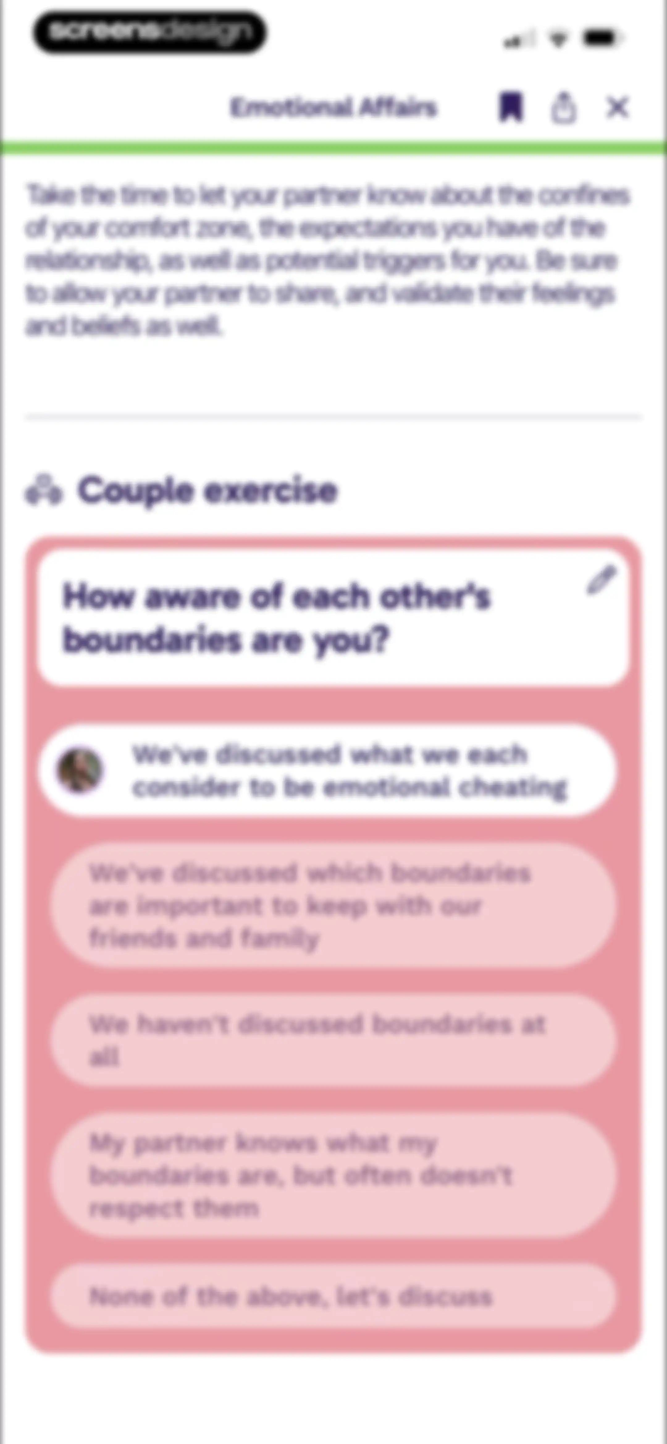 Paired: Couples & Relationship screen 116