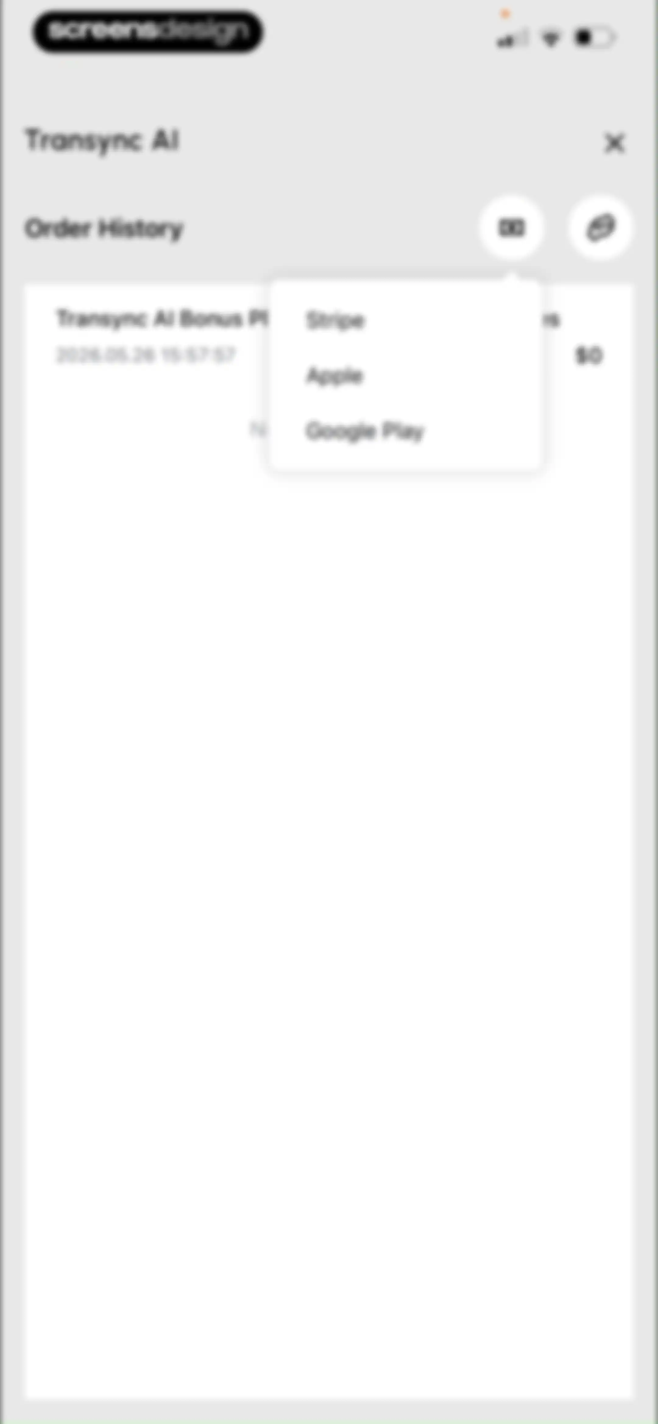 Transync AI - Translator screen 50
