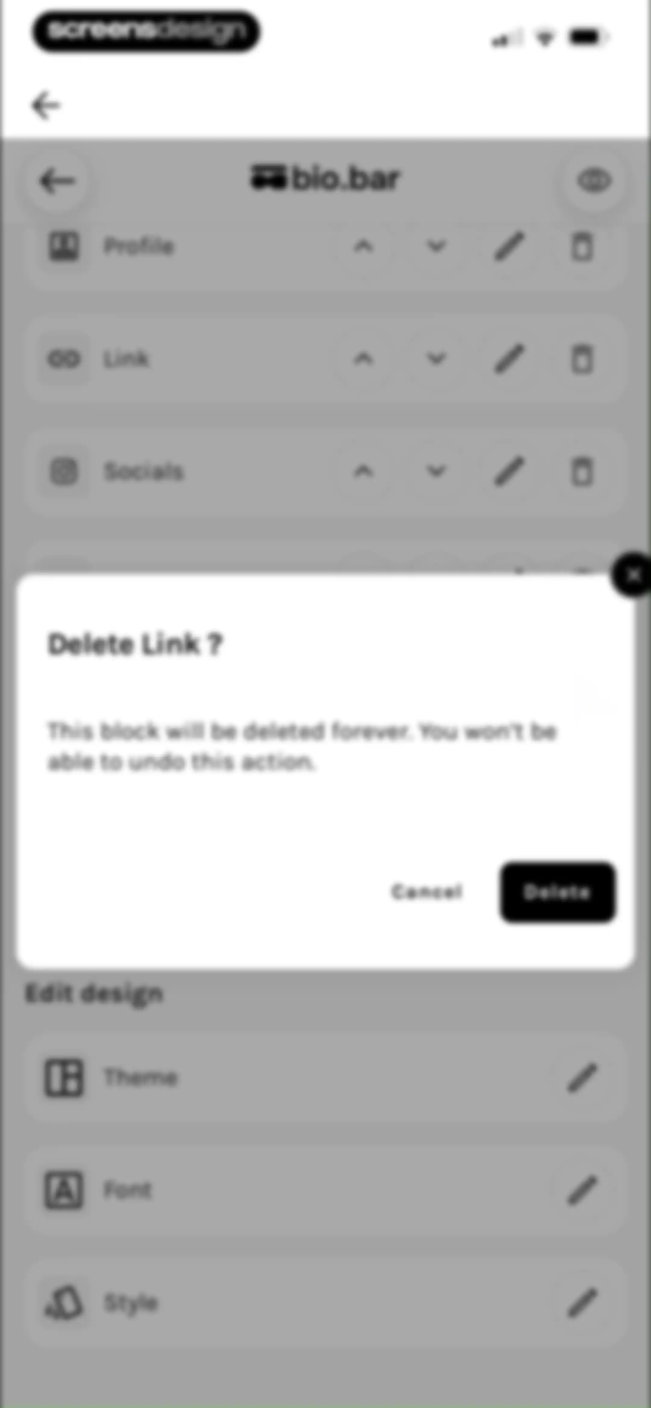 UNUM — Layout & Feed Preview screen 115