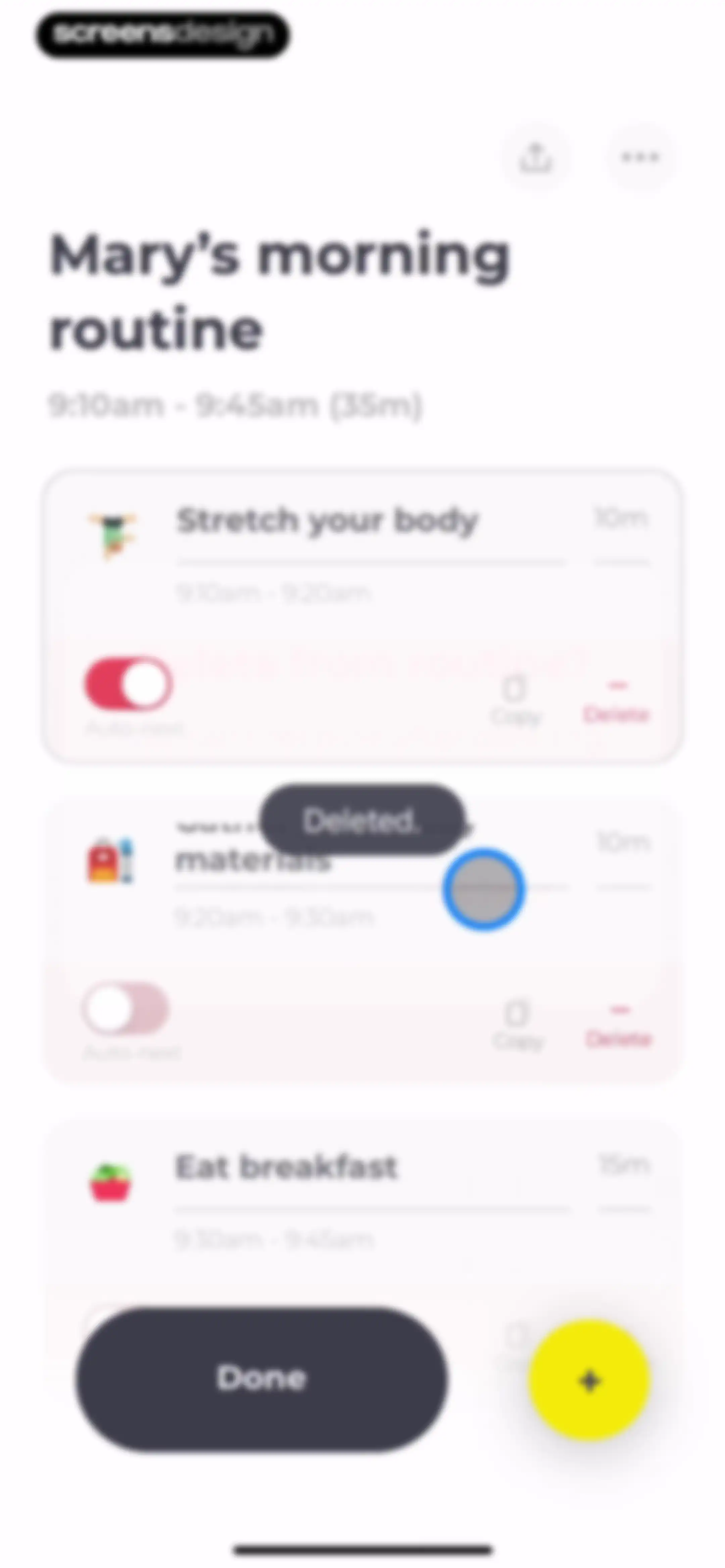 Routine Planner, Habit Tracker screen 46