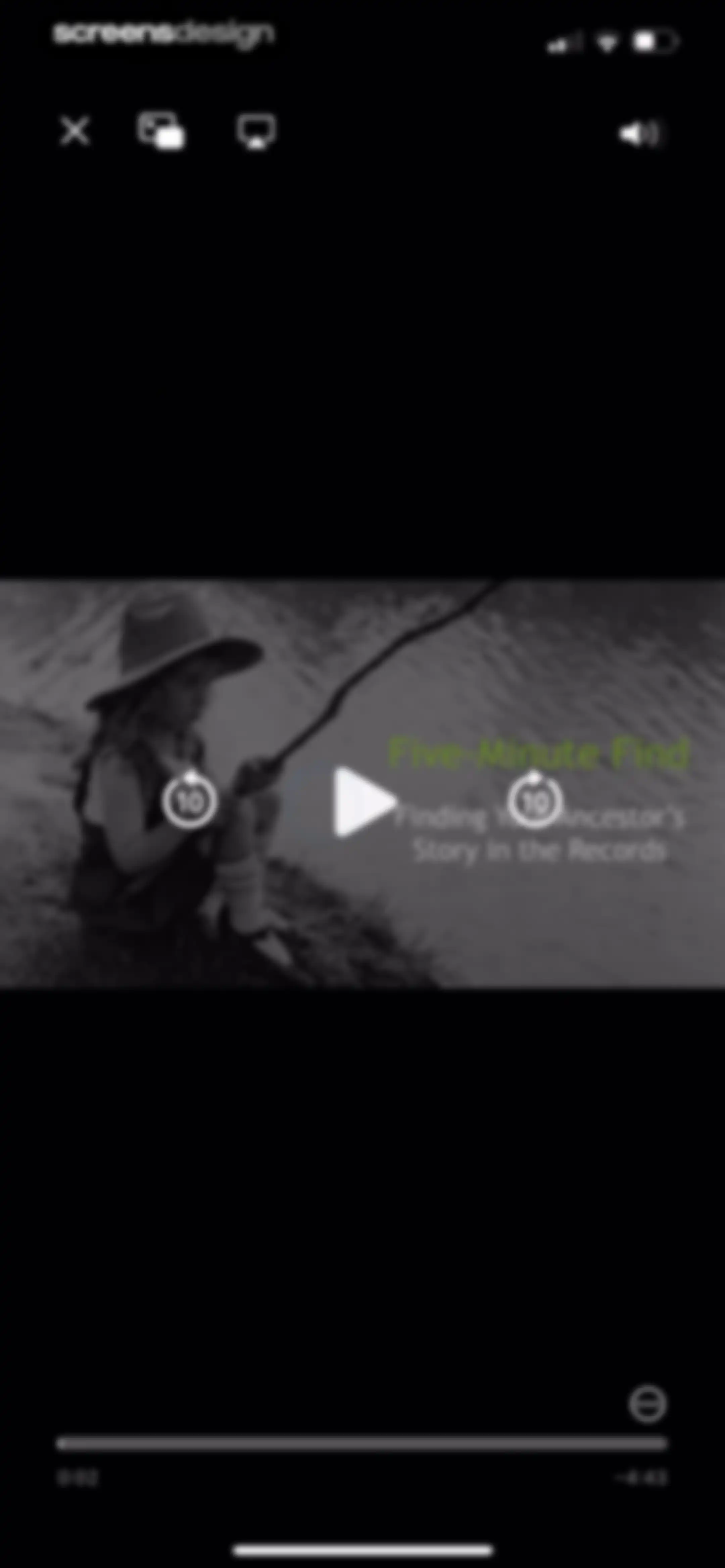 Ancestry: Family History & DNA screen 152