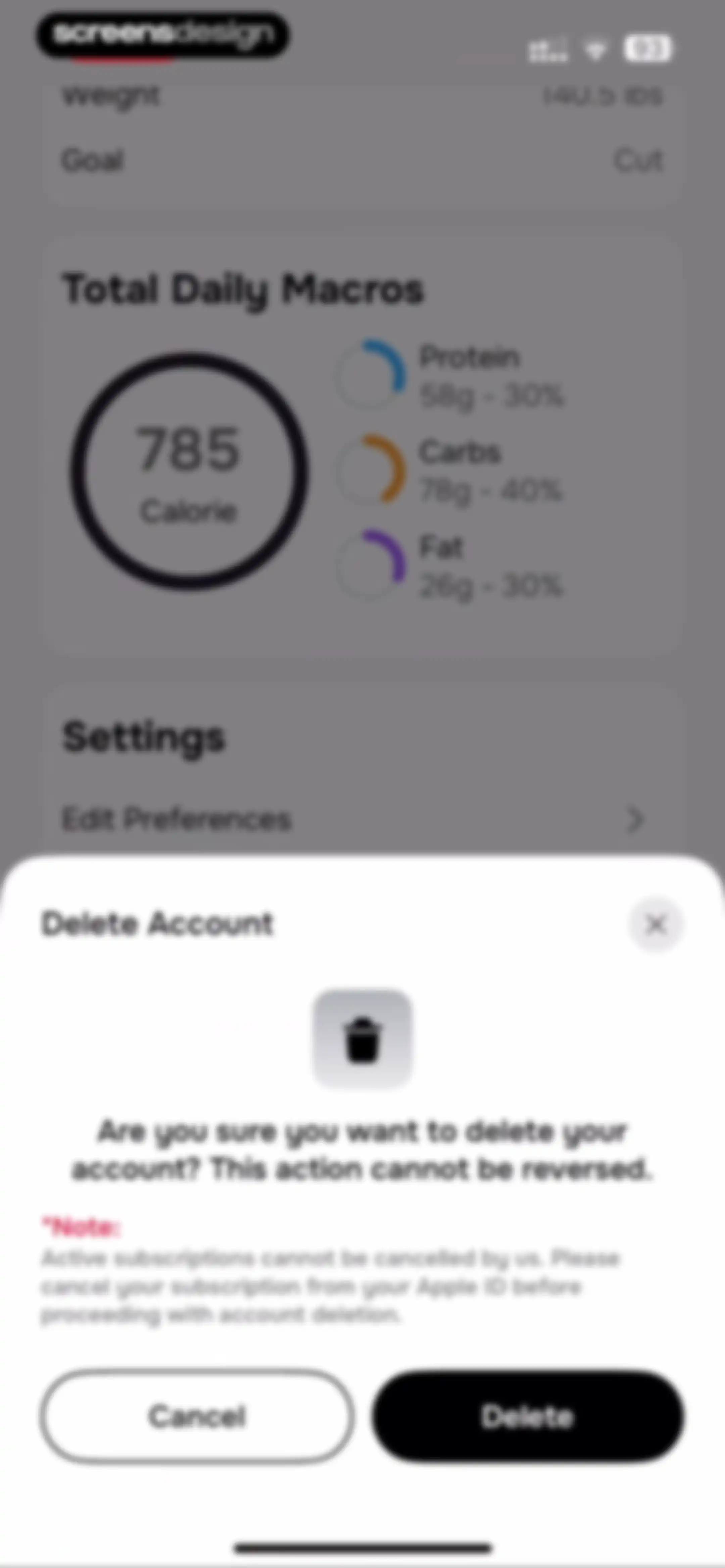 MenuFit - Healthy Eating Out screen 86
