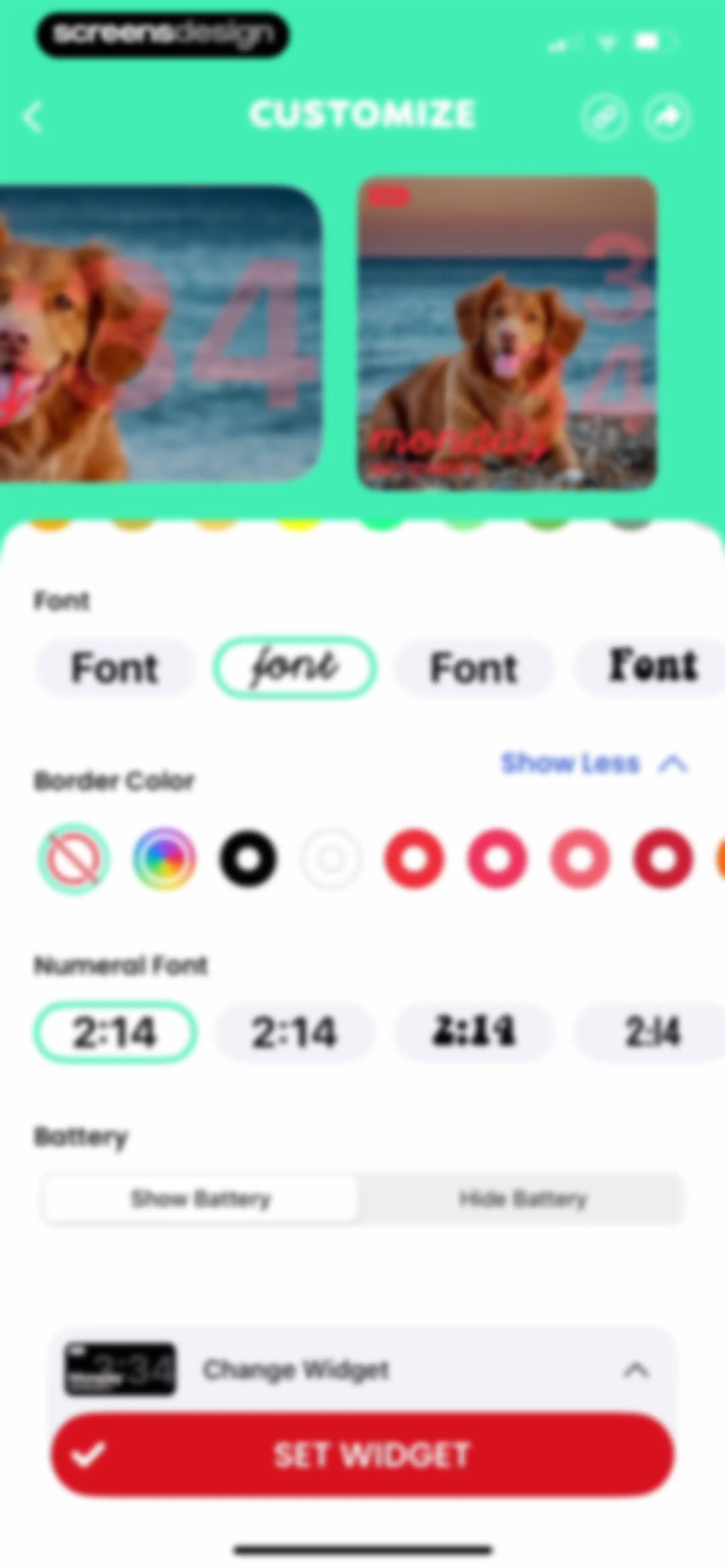 Color Widgets screen 22