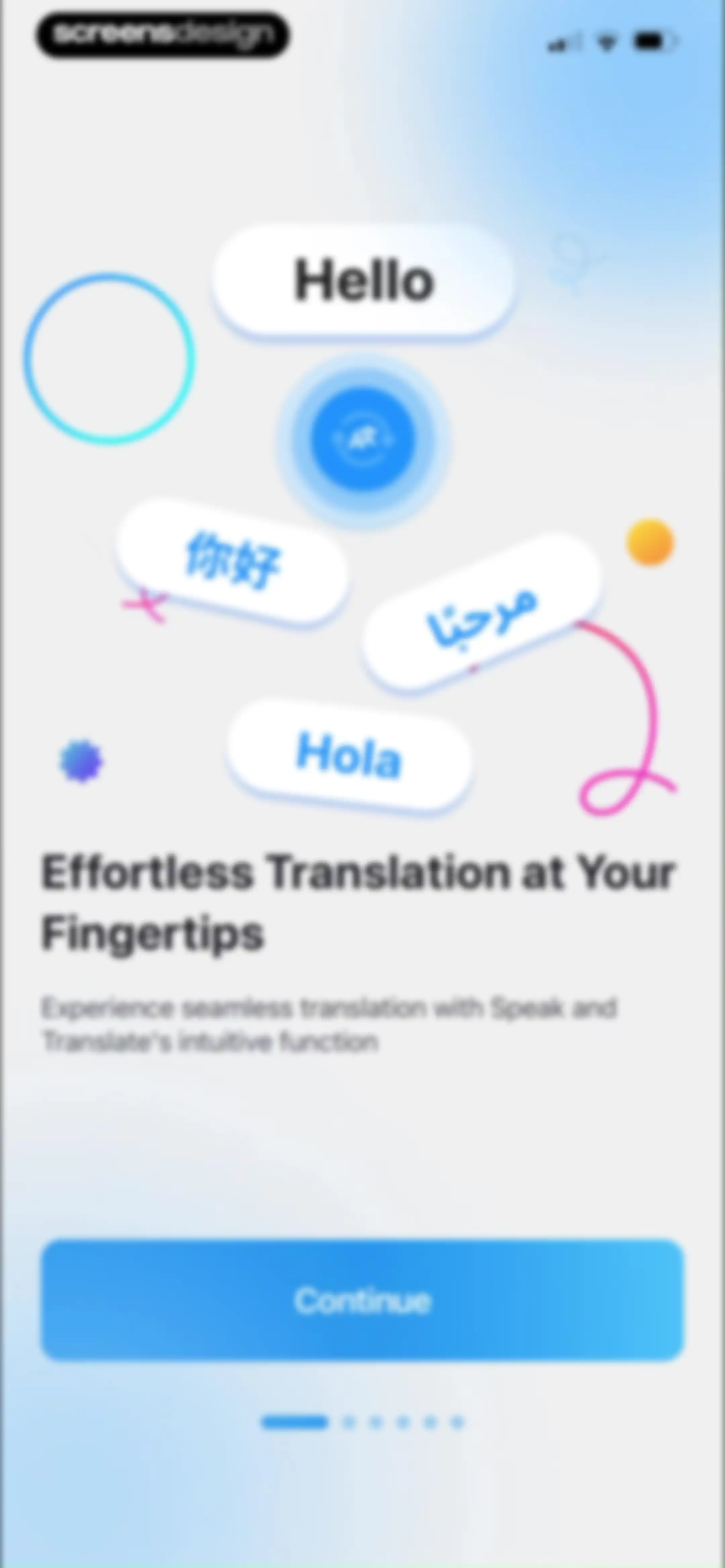 Speak & Translate - Translator screen 6