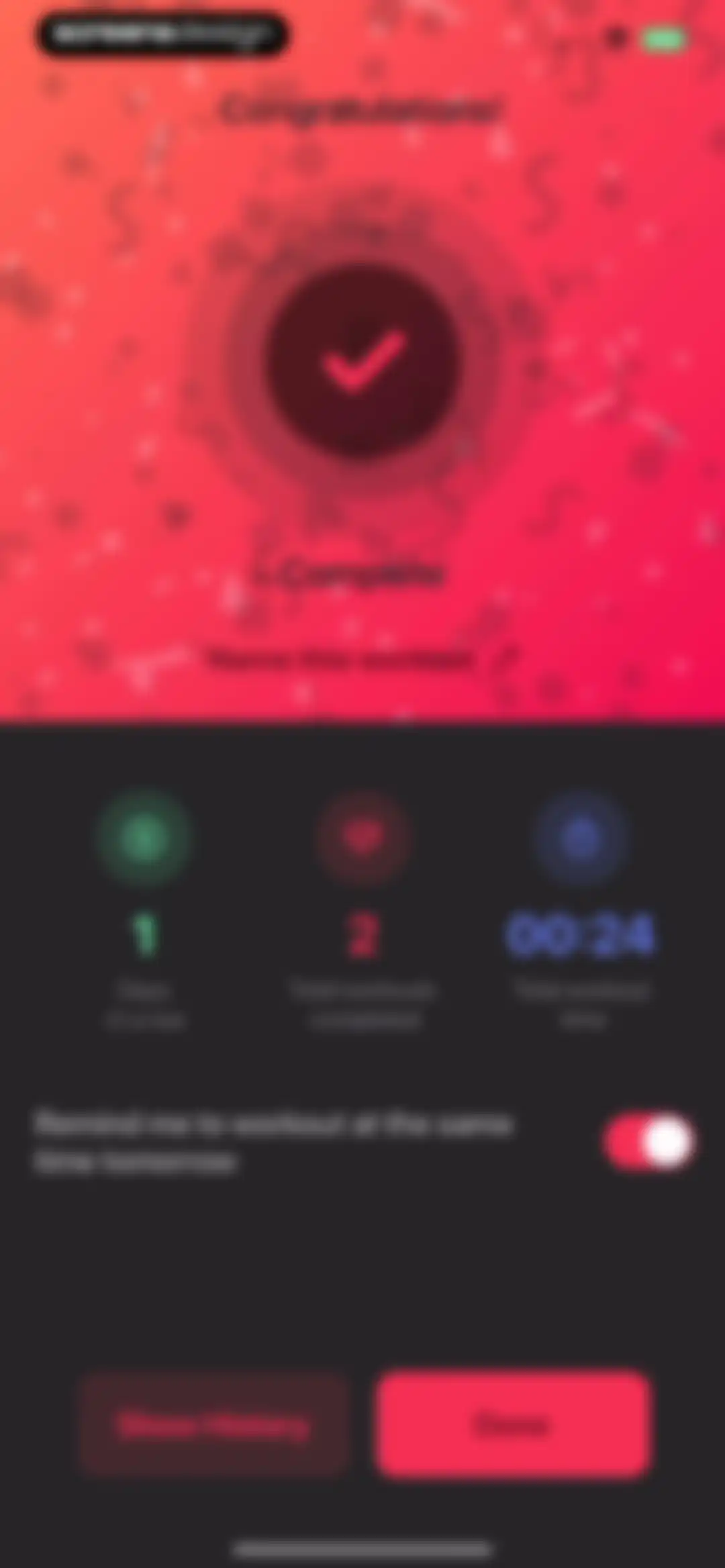 Interval Timer □ HIIT Timer screen 28