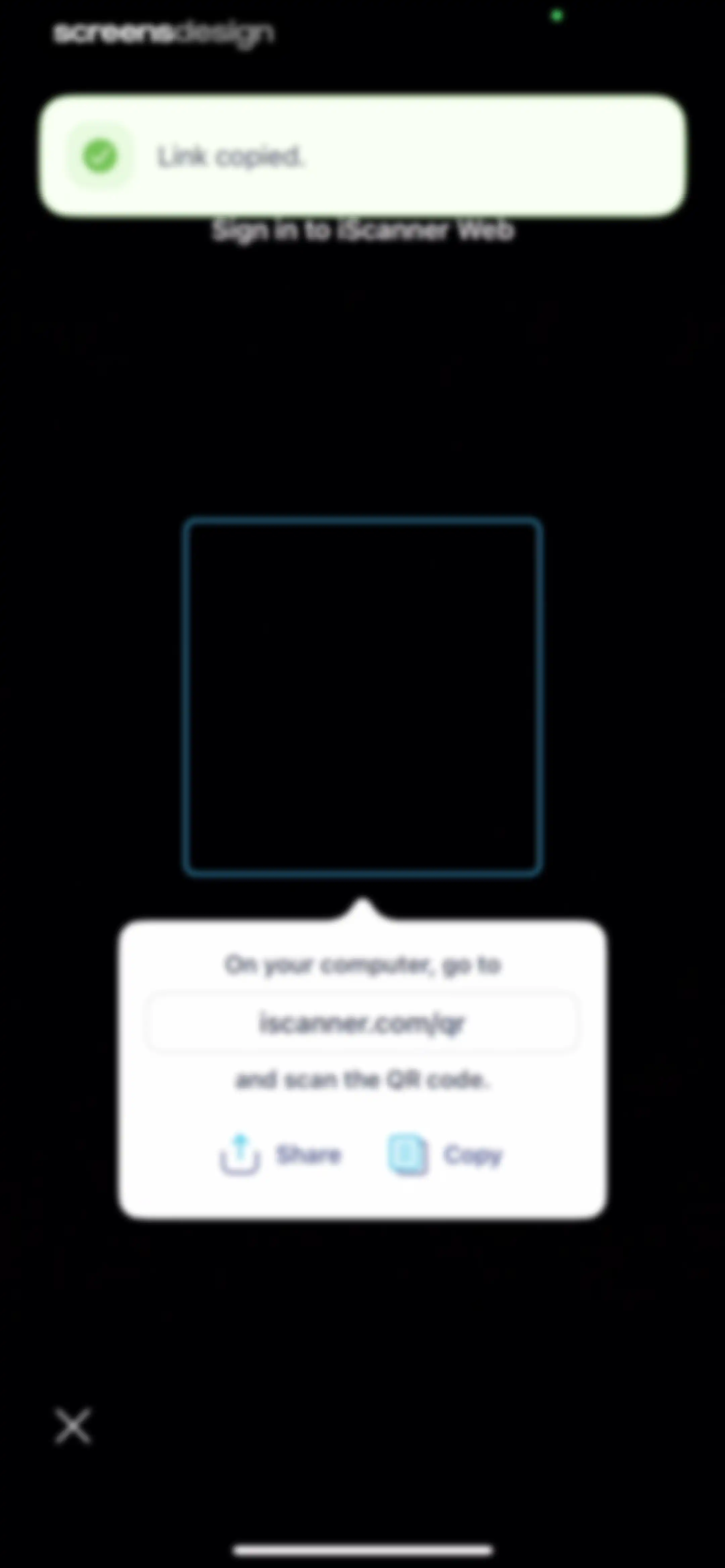 iScanner: PDF Document Scanner screen 163