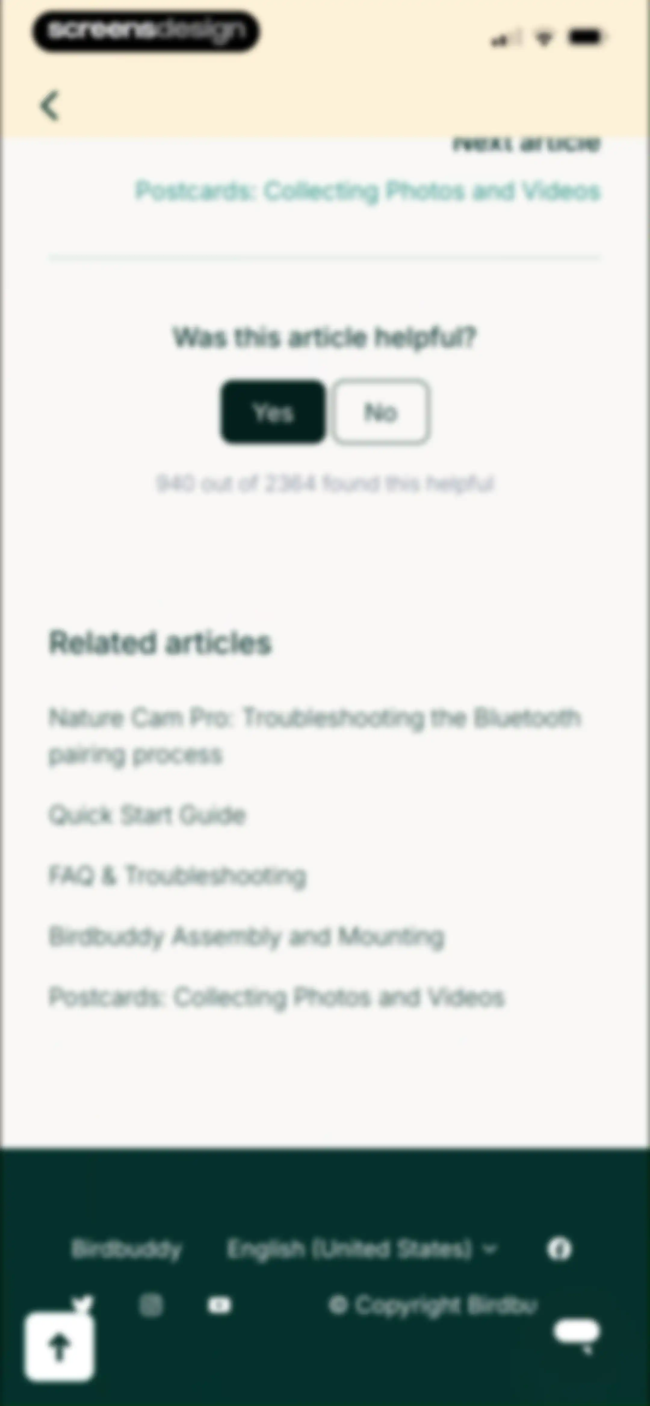 Birdbuddy: ID & Collect Birds screen 28
