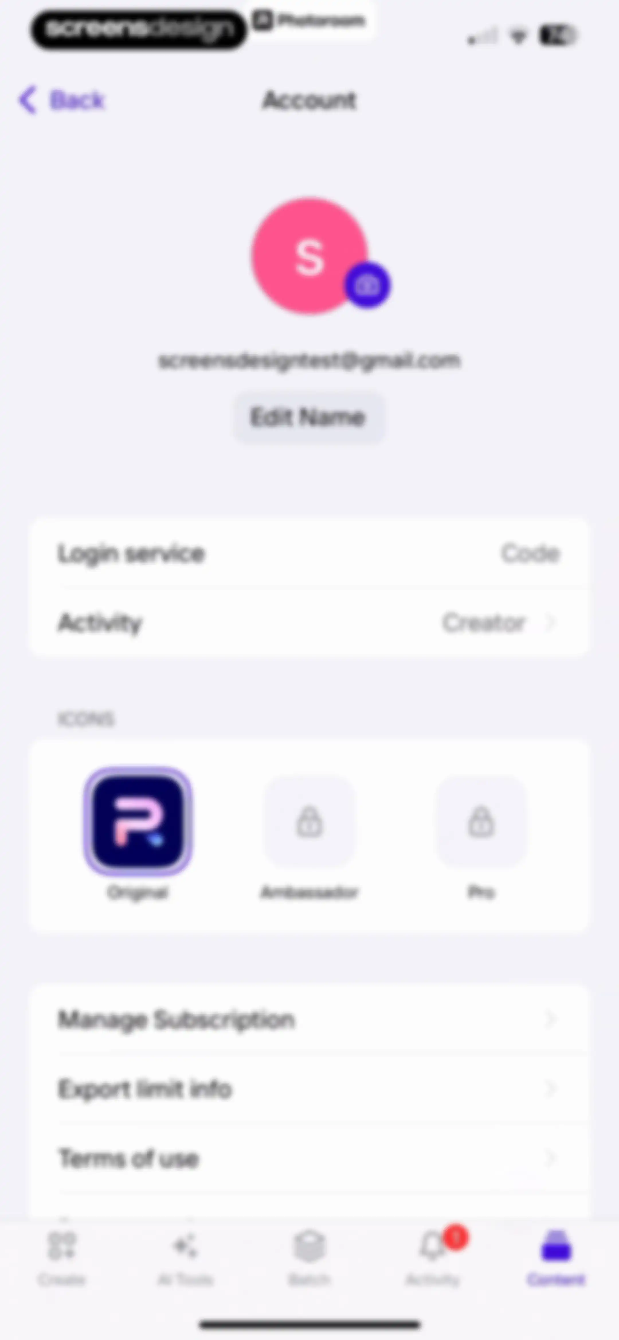 Photoroom: AI Photo Editor screen 122