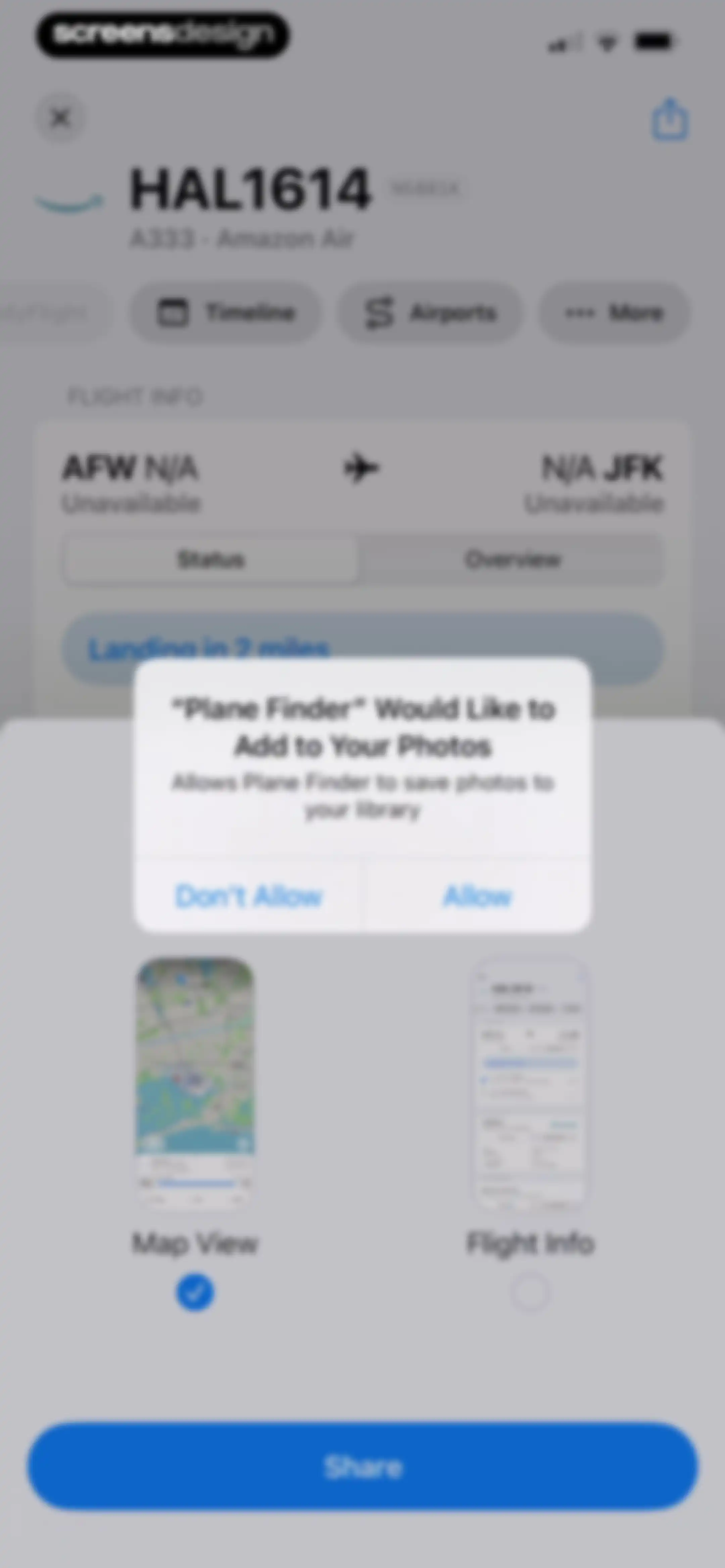 Plane Finder ⁃ Flight Tracker screen 50