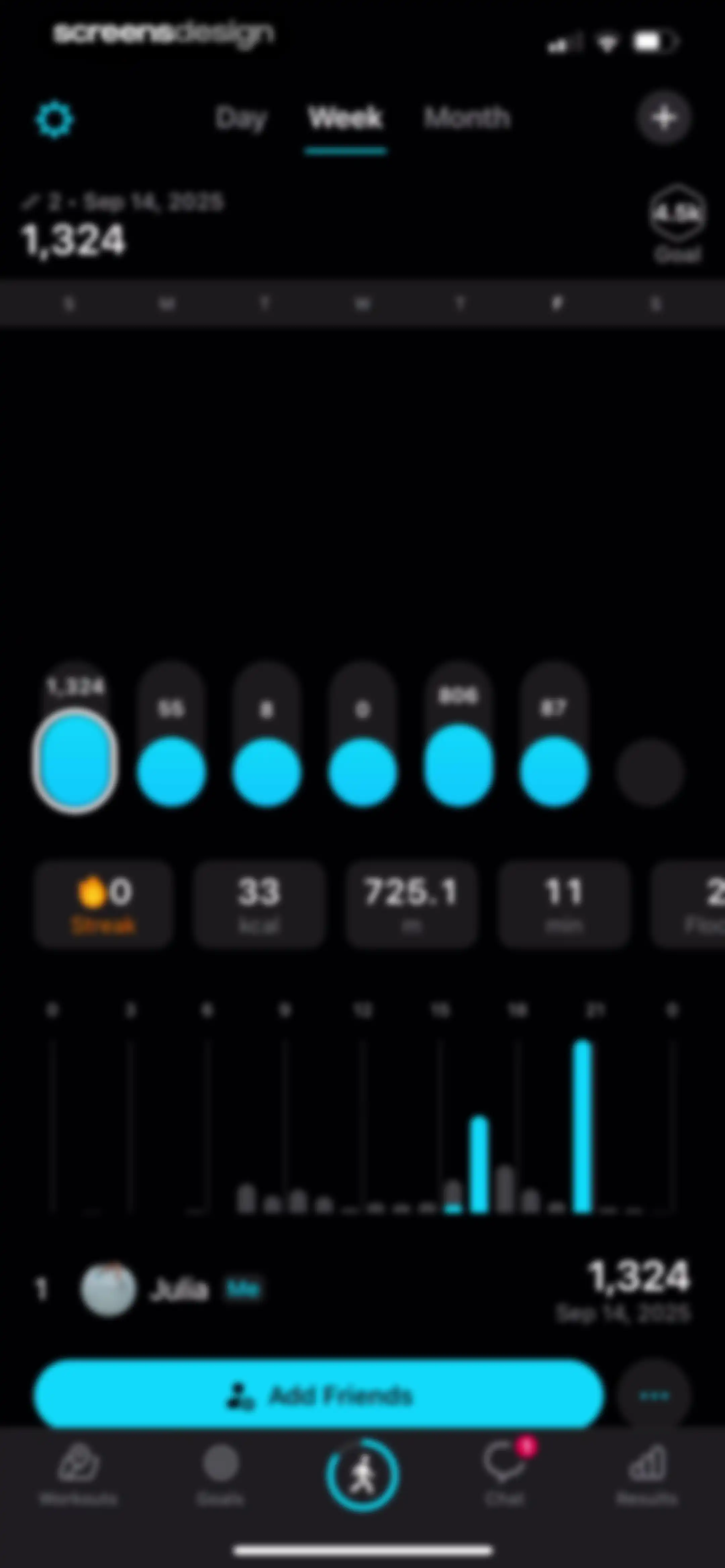 StepsApp Pedometer screen 42