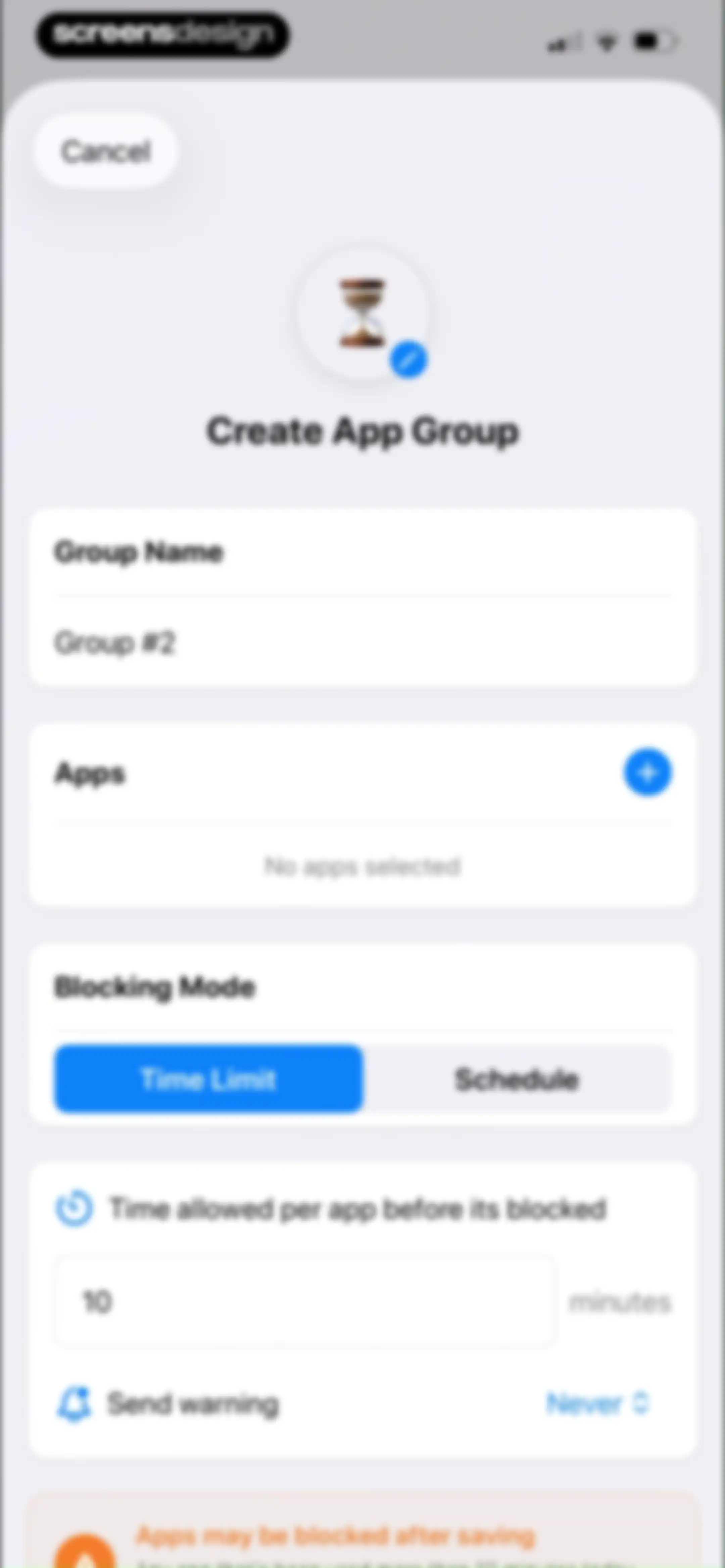 Friend Controls: Screen Time screen 44