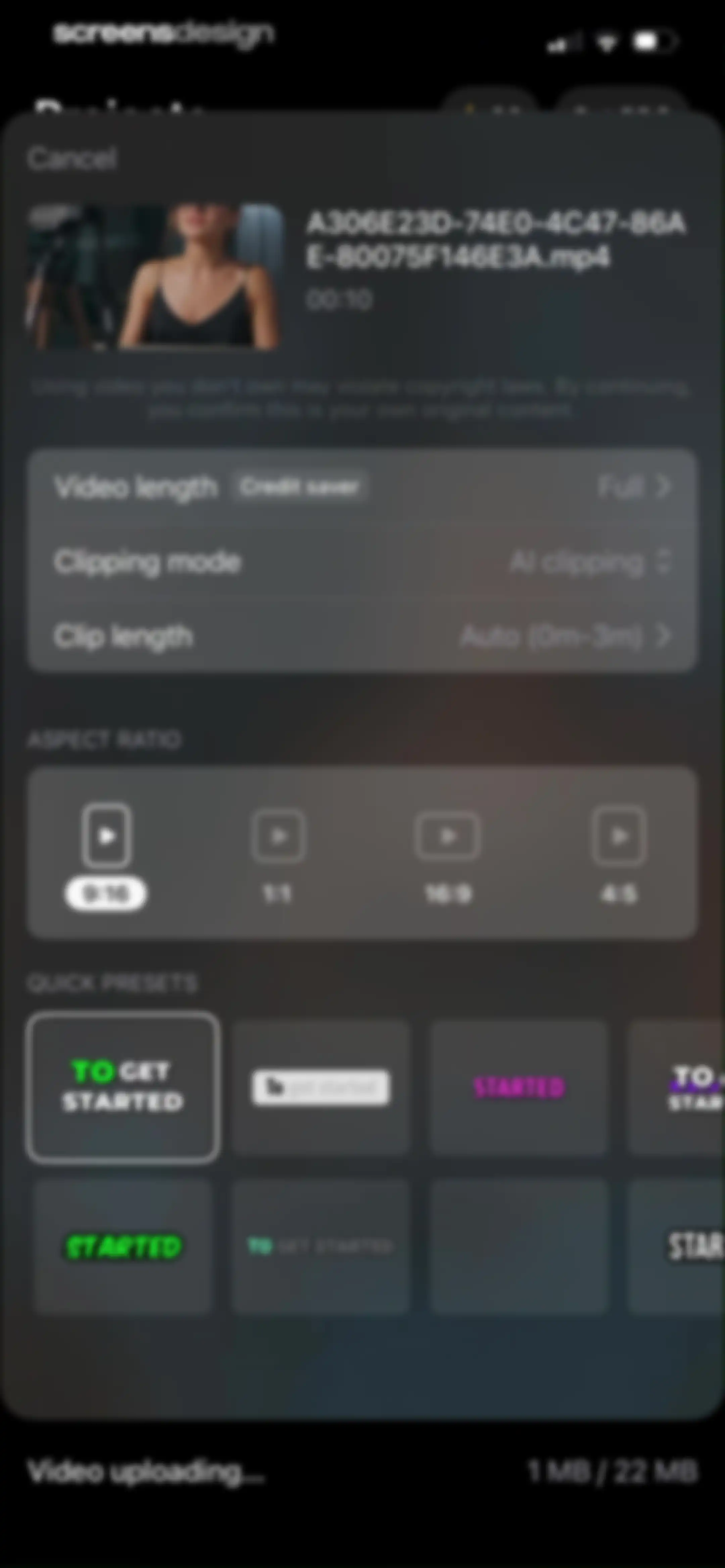OpusClip - AI video clipping screen 13