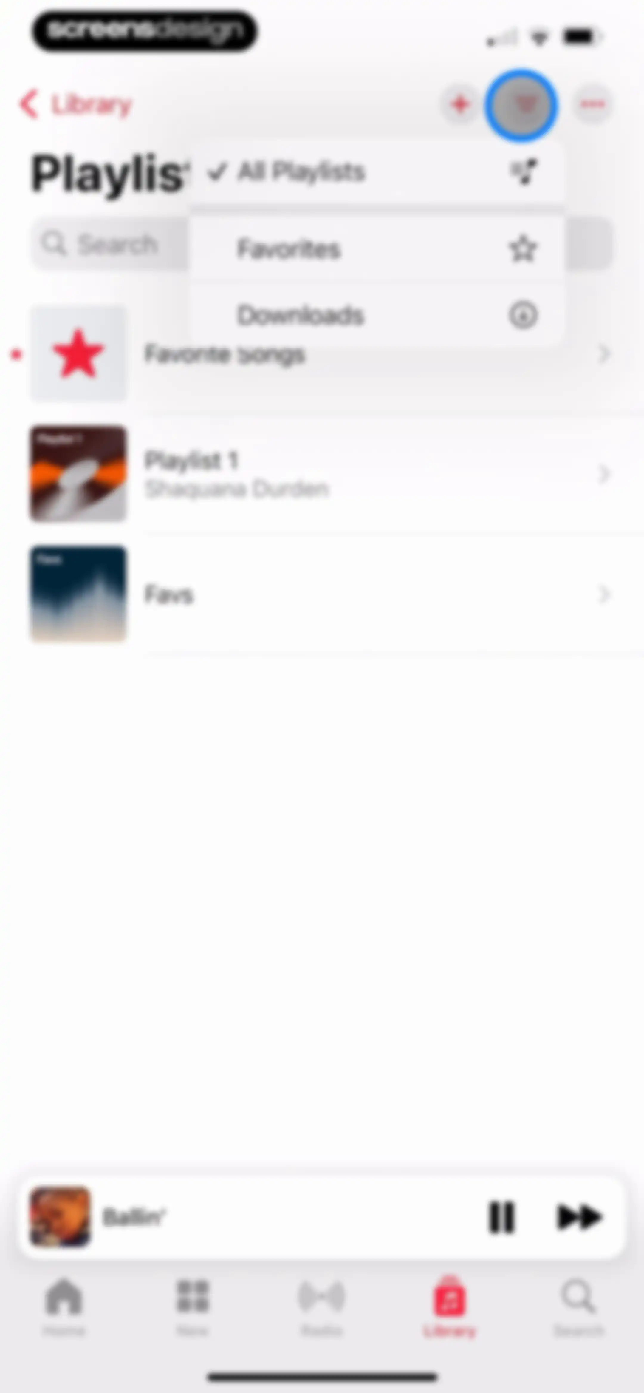 Apple Music screen 114