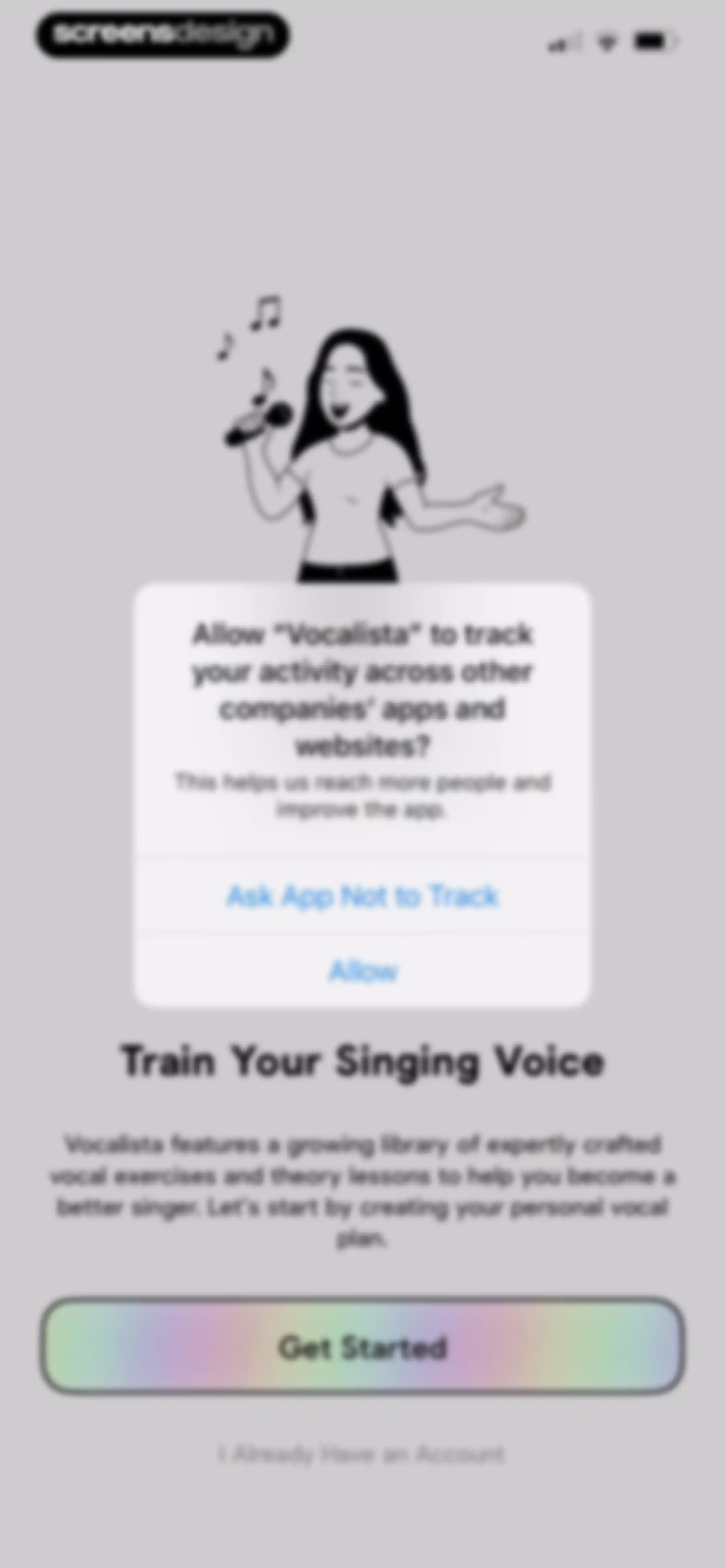 Vocalista: Learn to Sing screen 1