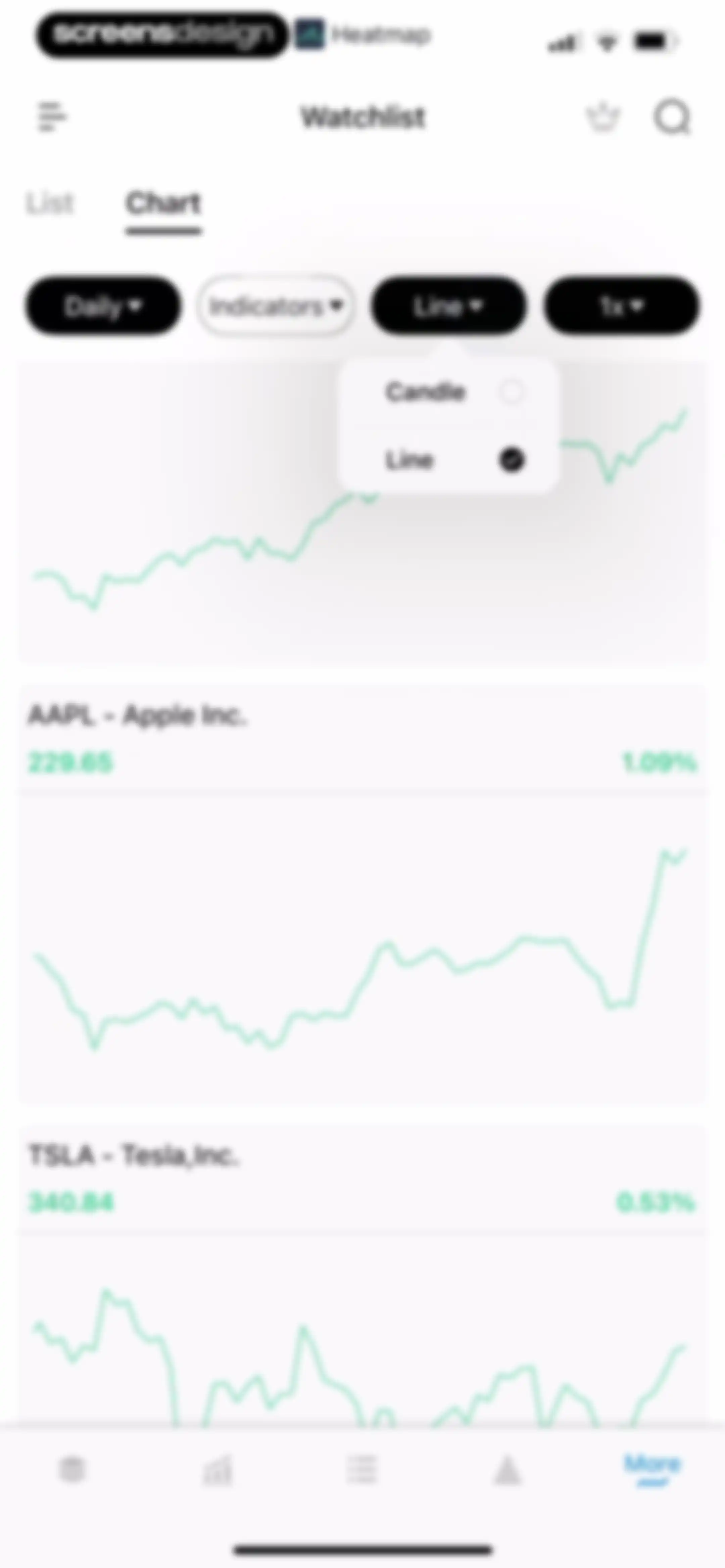 Trading Ideas Driven by AI screen 110