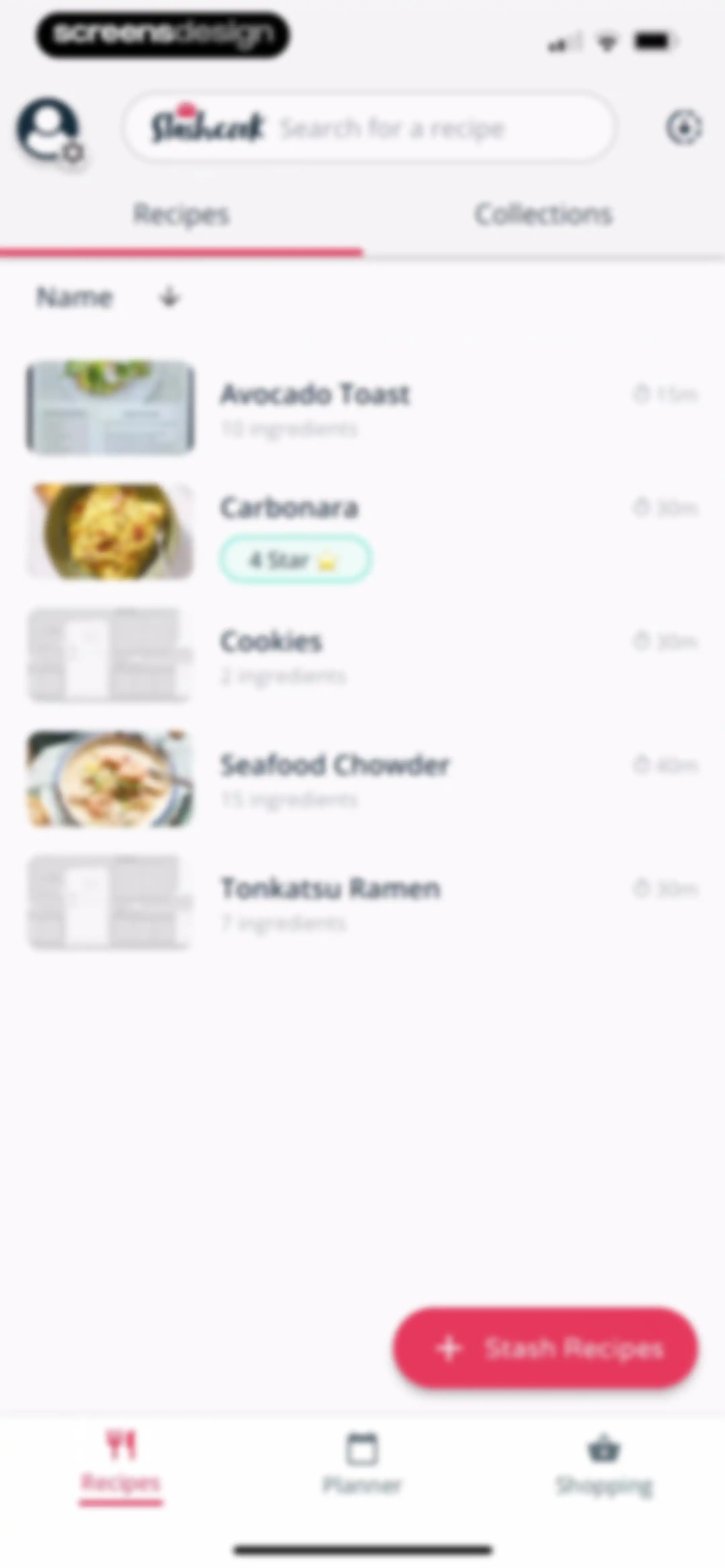 Stashcook: Recipe Keeper screen 175
