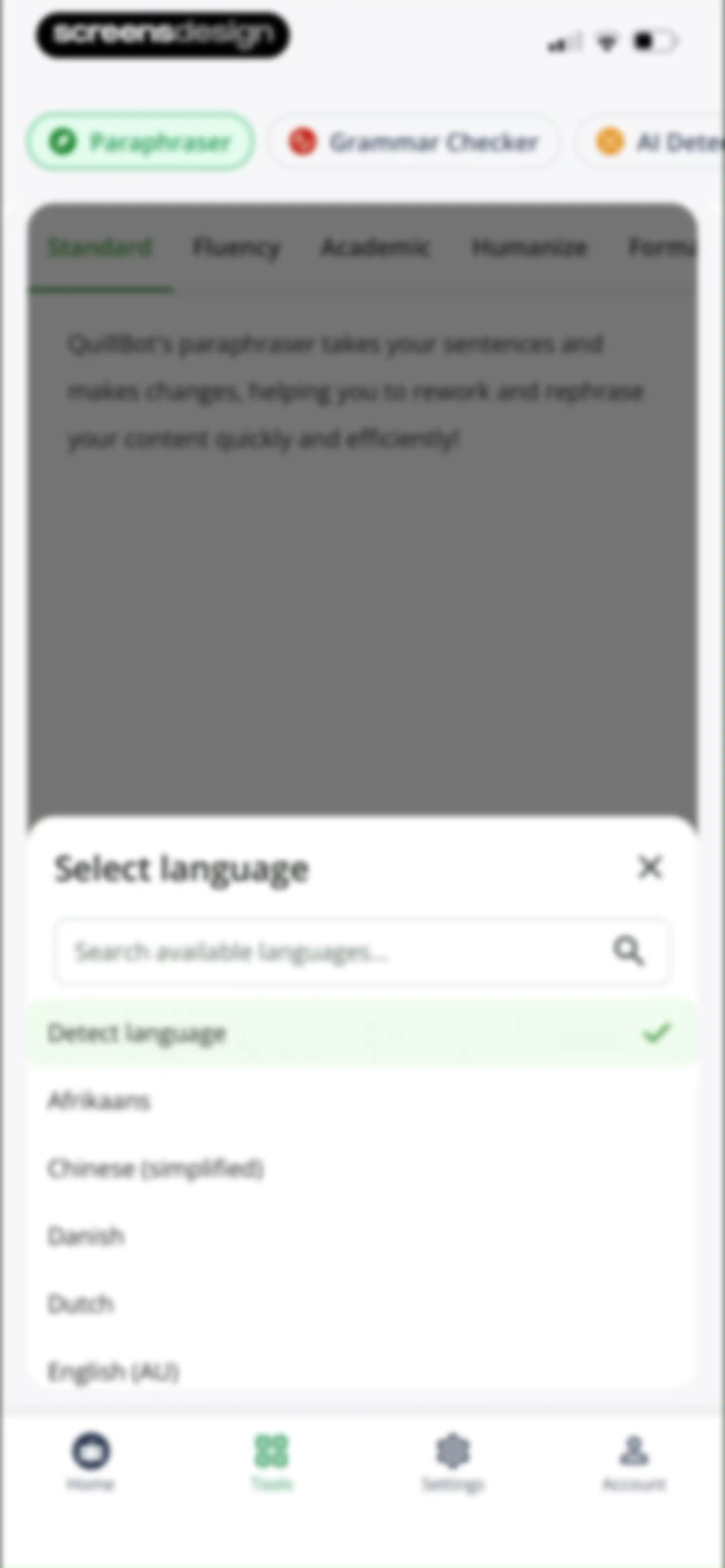 Quillbot-AI Writing & Keyboard screen 72
