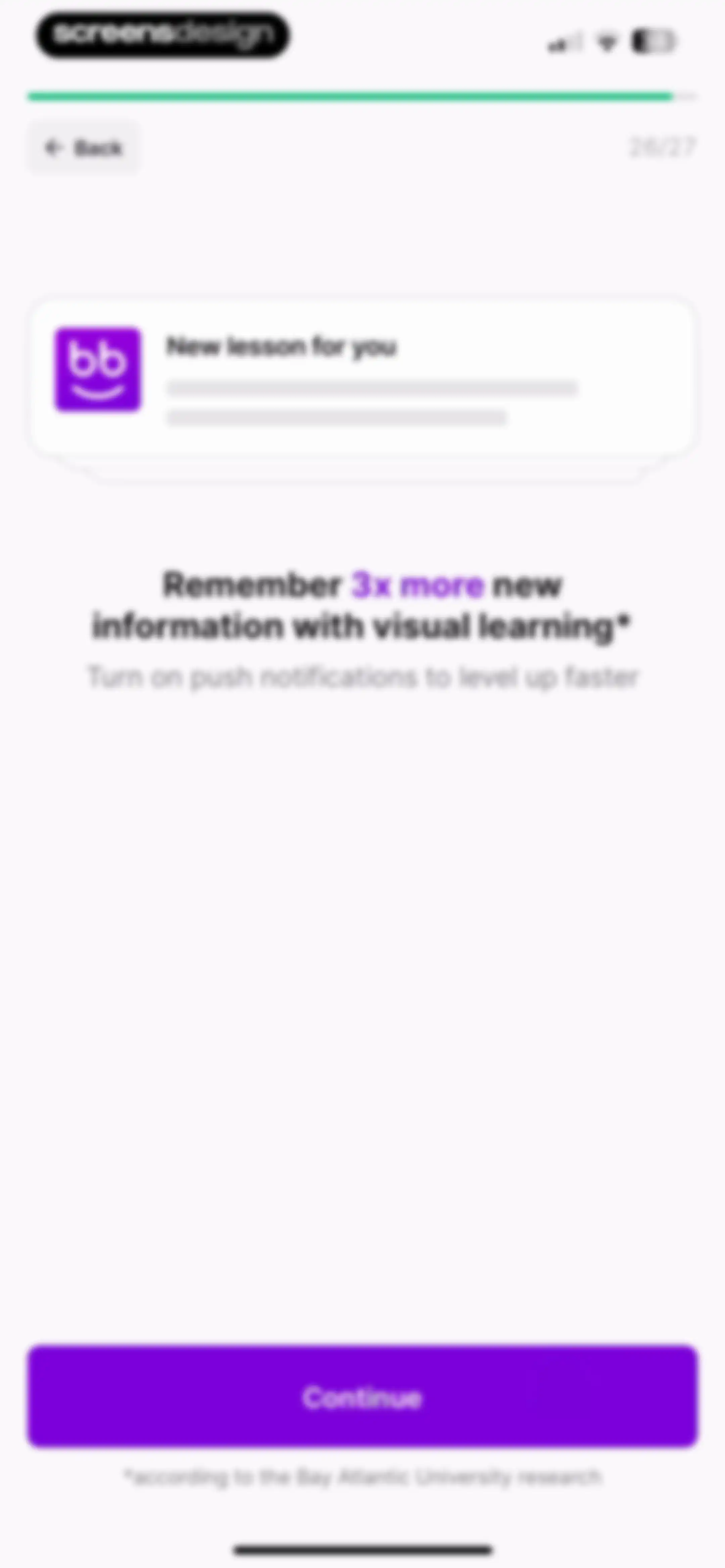Nibble: Daily Learning & Quiz screen 39