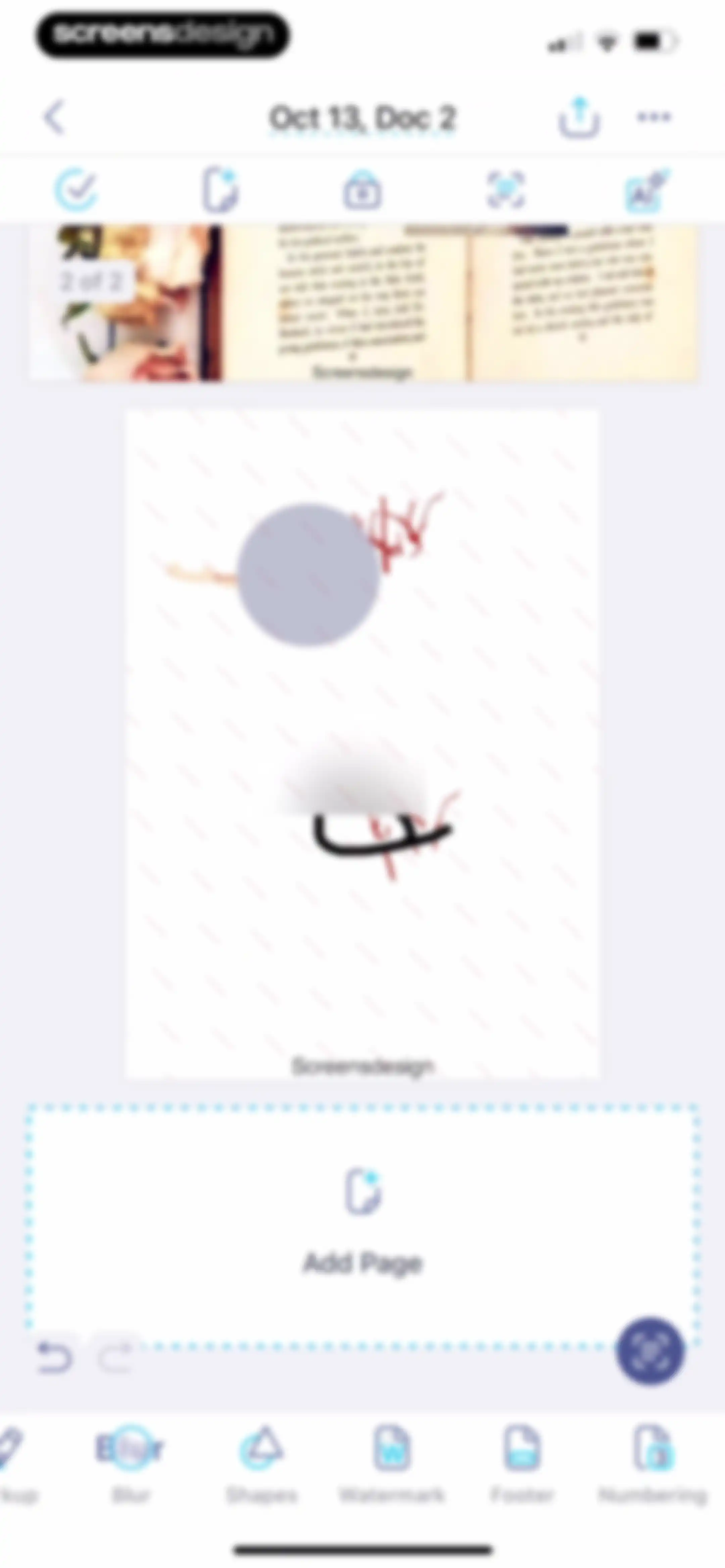 iScanner: PDF Document Scanner screen 100