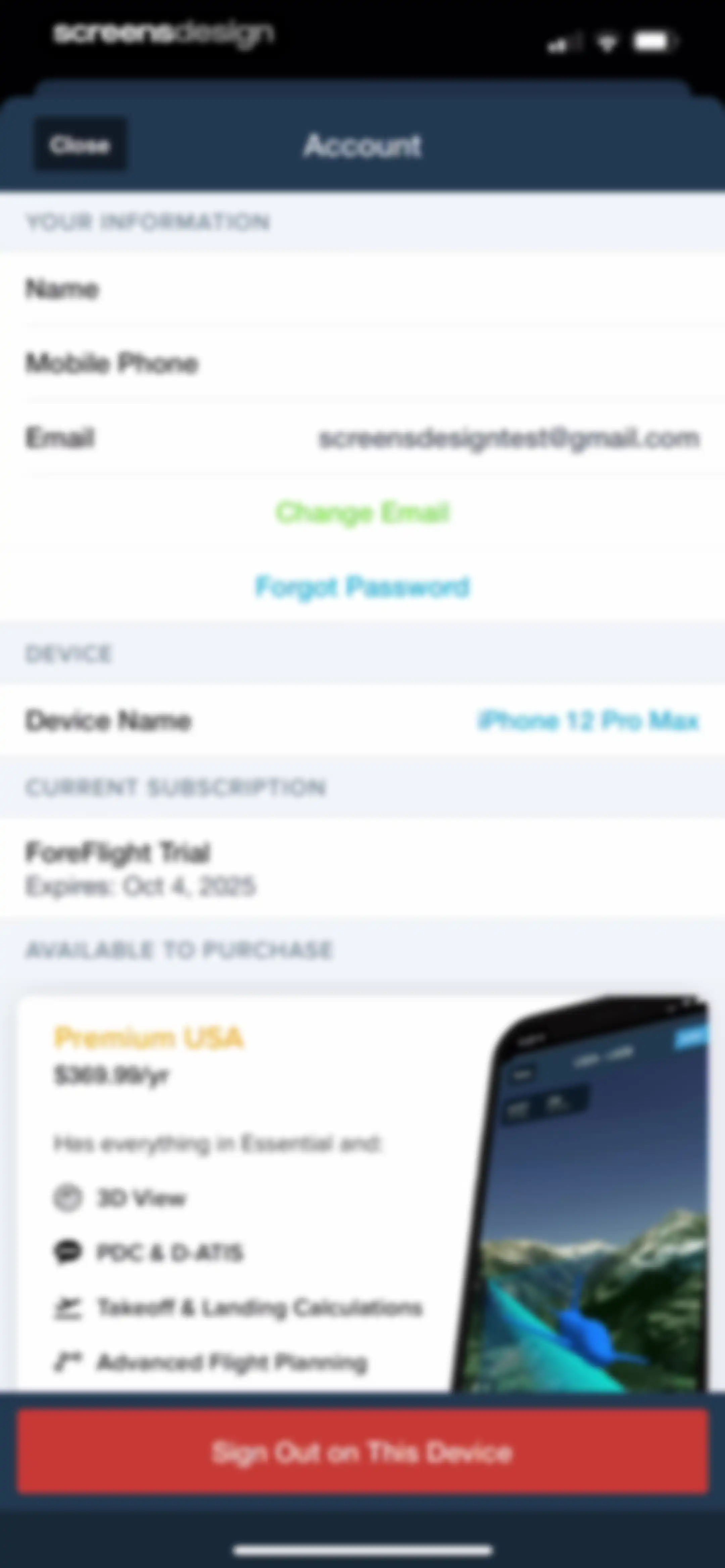 ForeFlight Mobile EFB screen 159