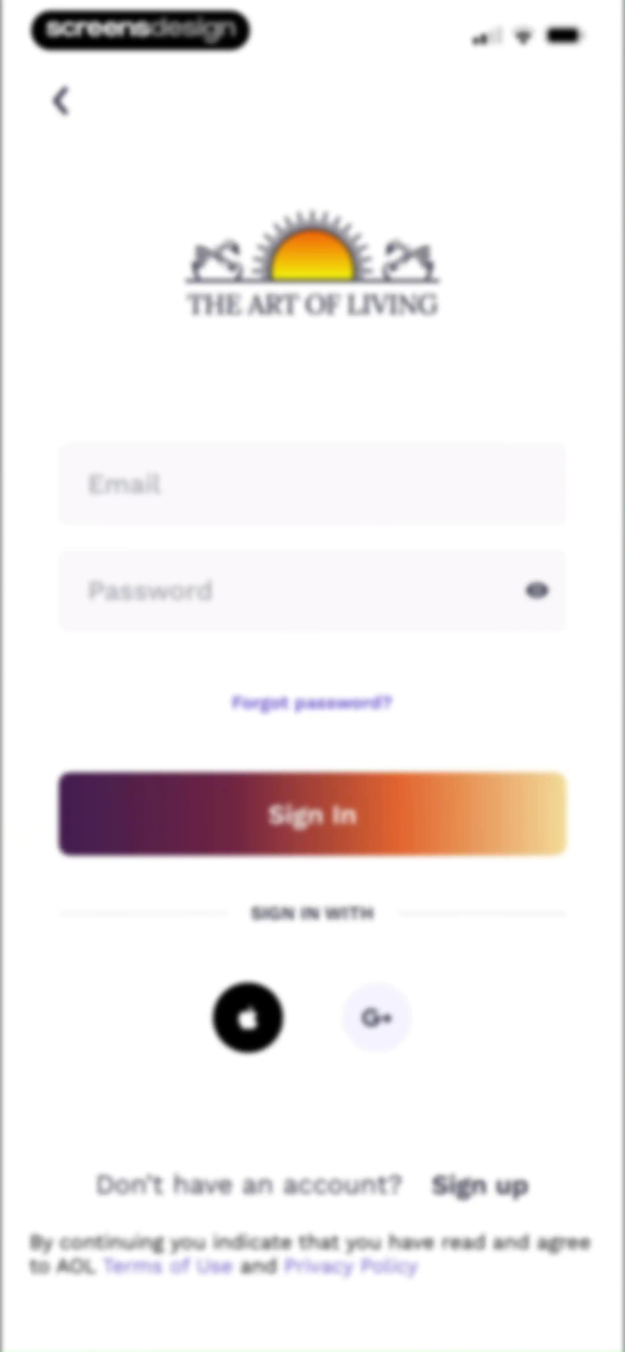 Art of Living Official App screen 6