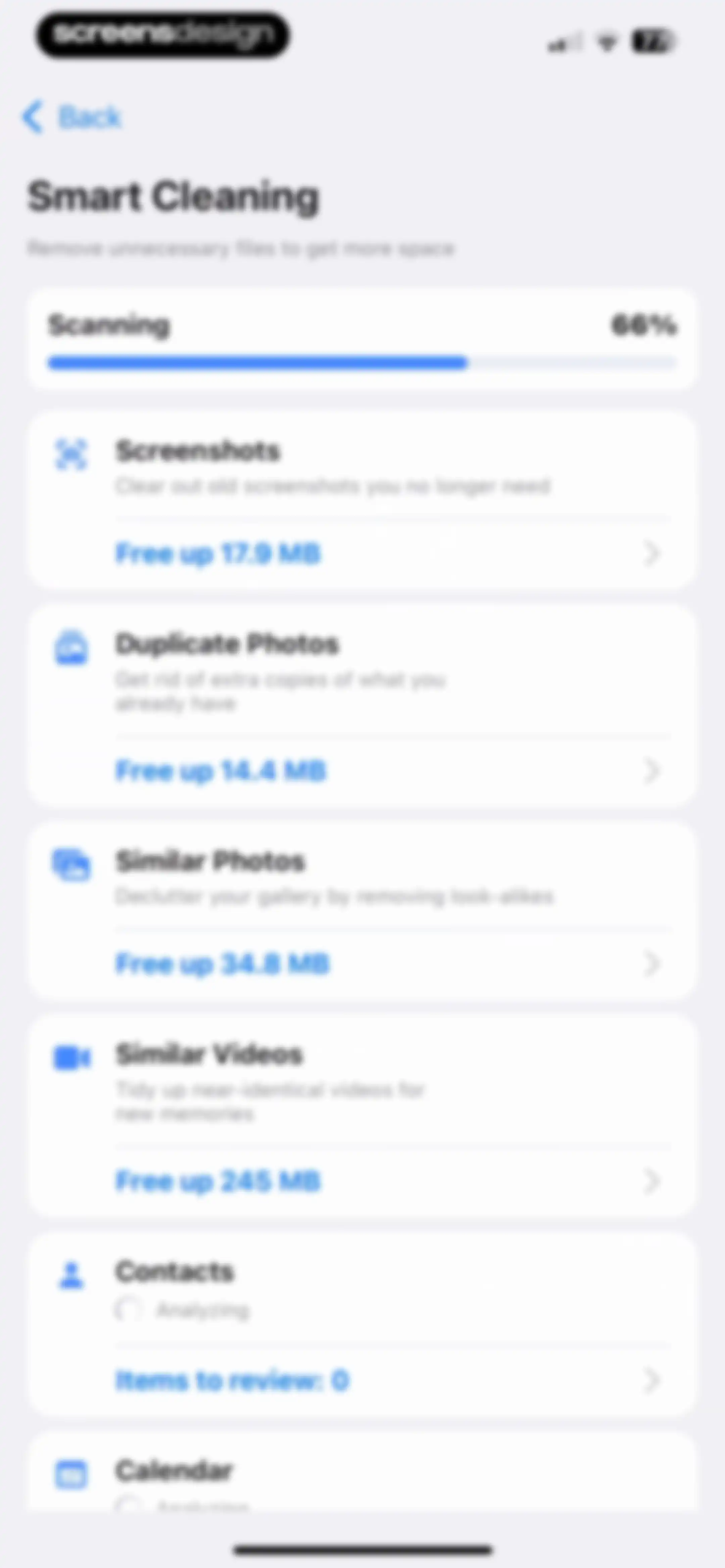 Cleaner Kit - Clean Up Storage screen 18