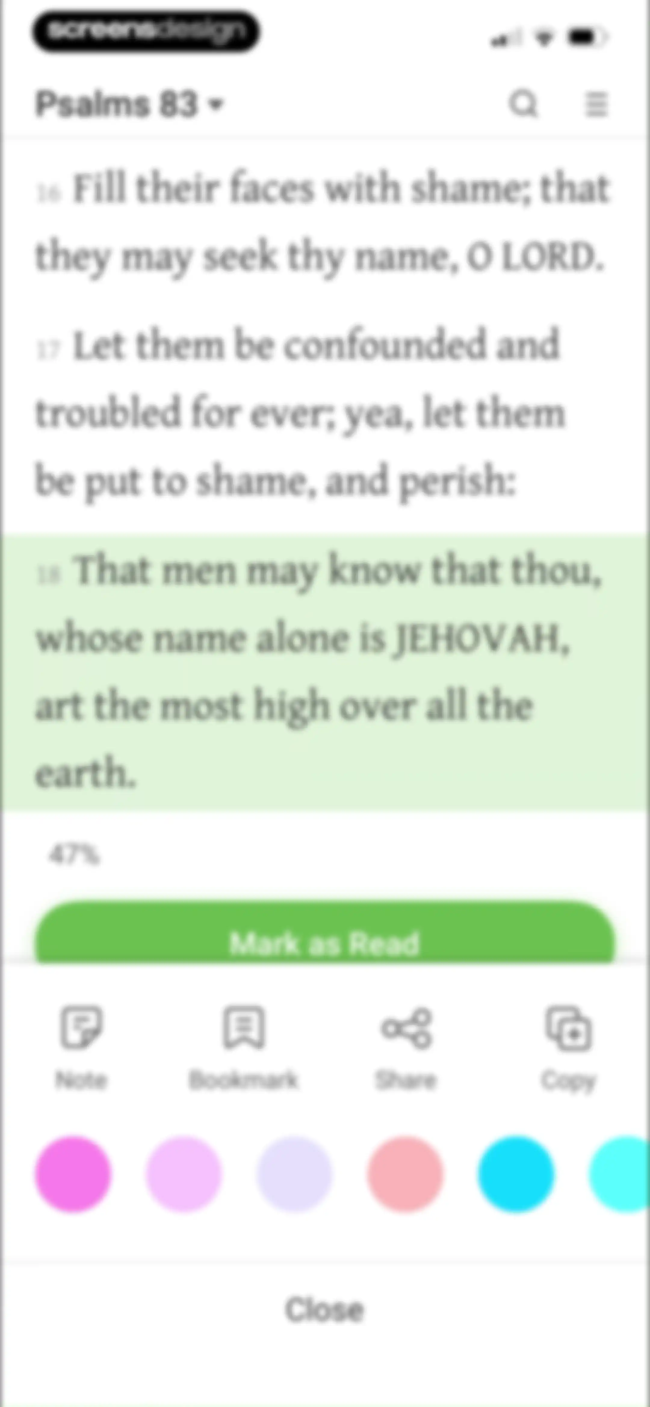 Bible - Daily Bible Verse KJV screen 31