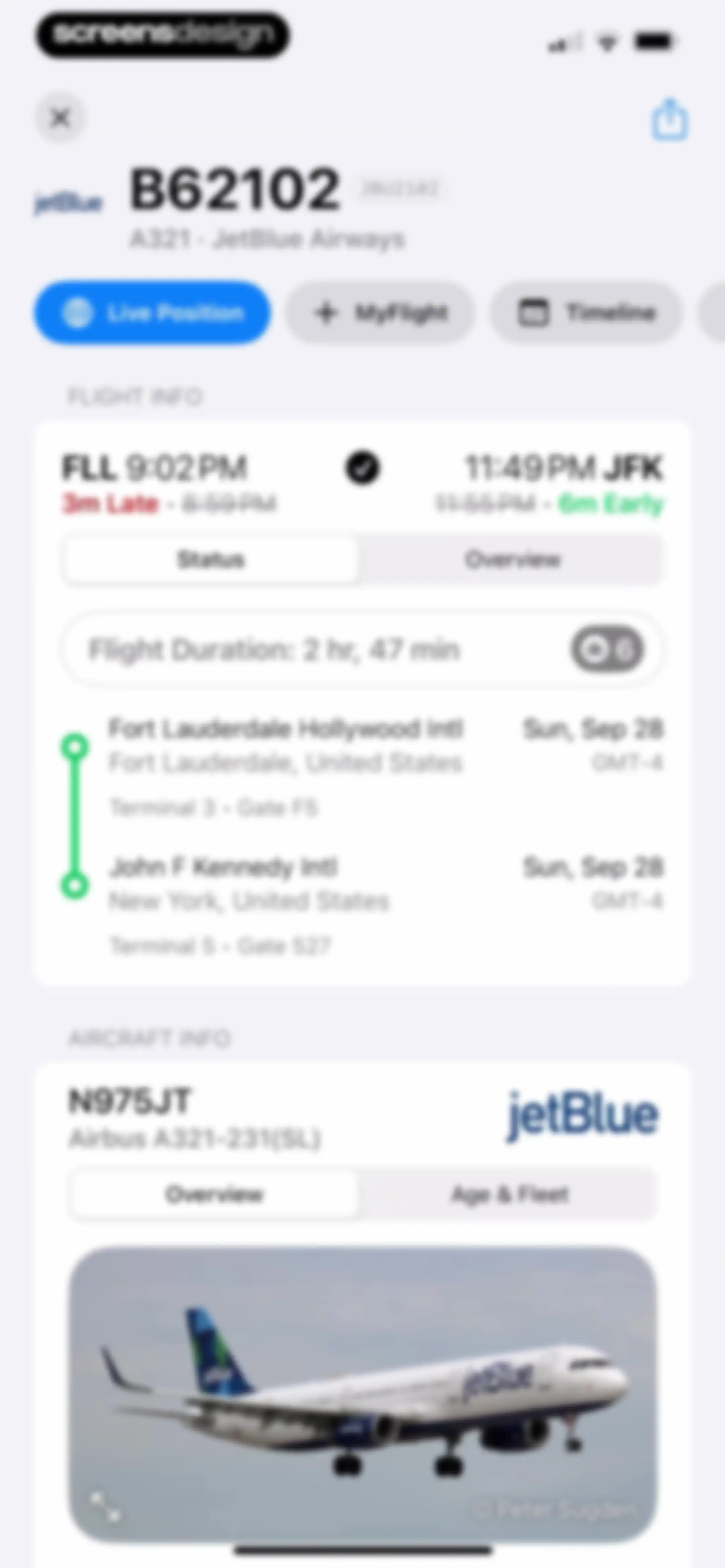 Plane Finder ⁃ Flight Tracker screen 53