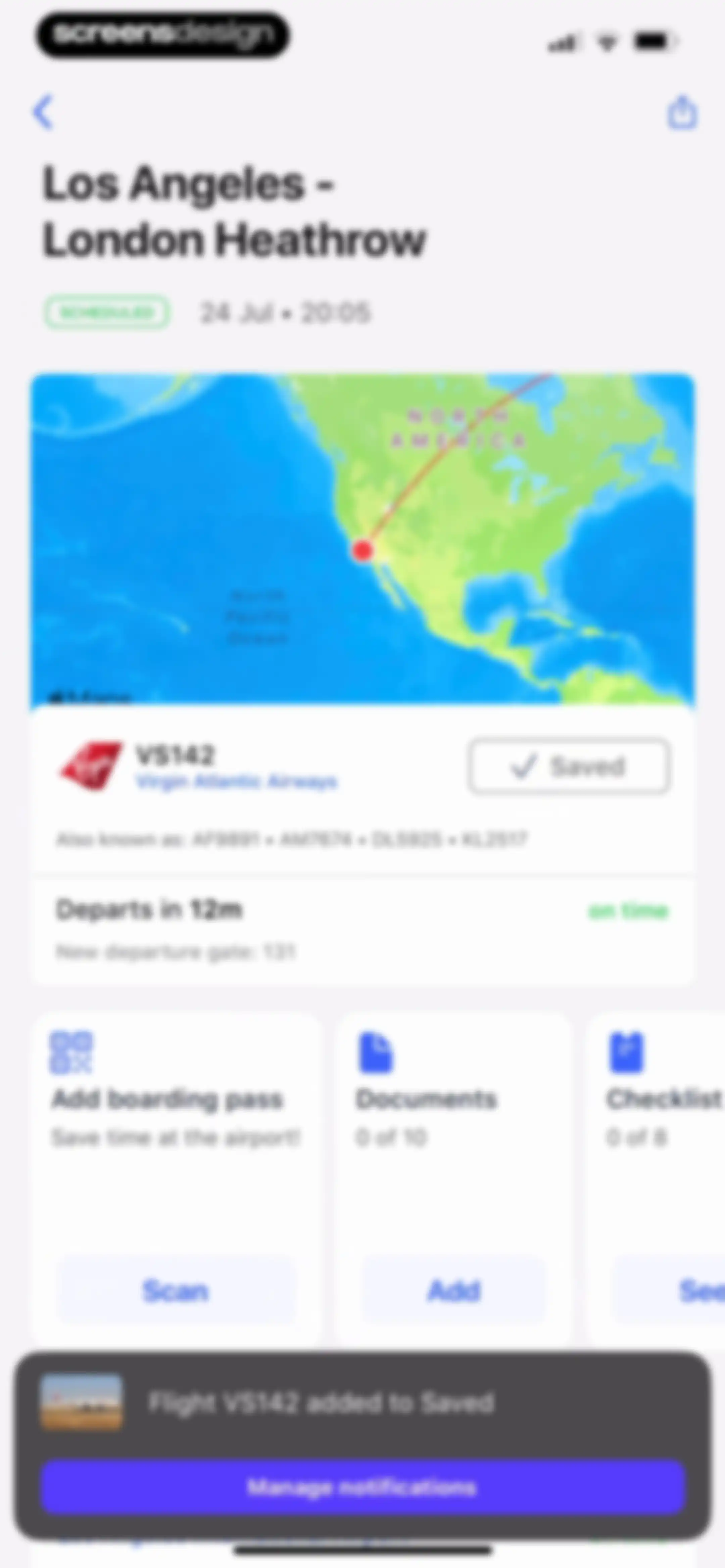 Planes Live - Flight Tracker screen 57