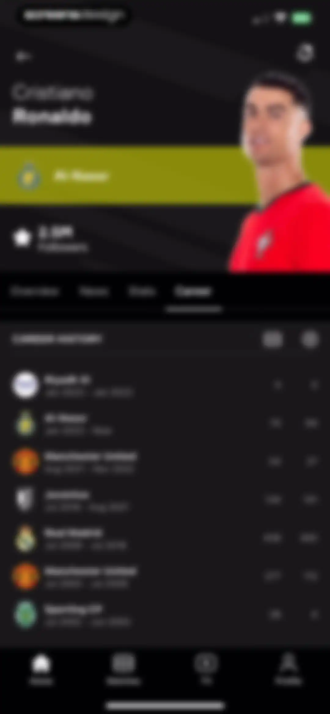 OneFootball Live Soccer scores screen 30