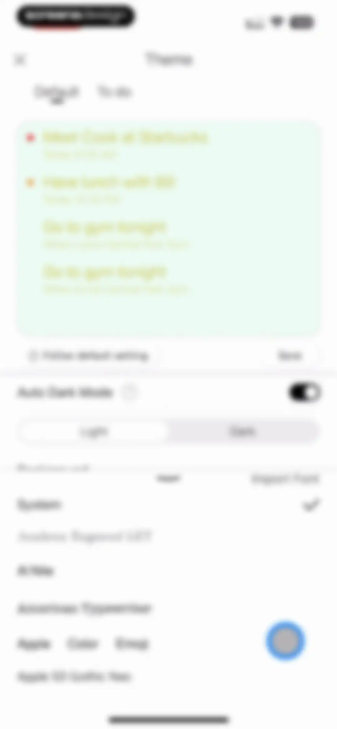 To Do List MinimaList & Widget screen 26