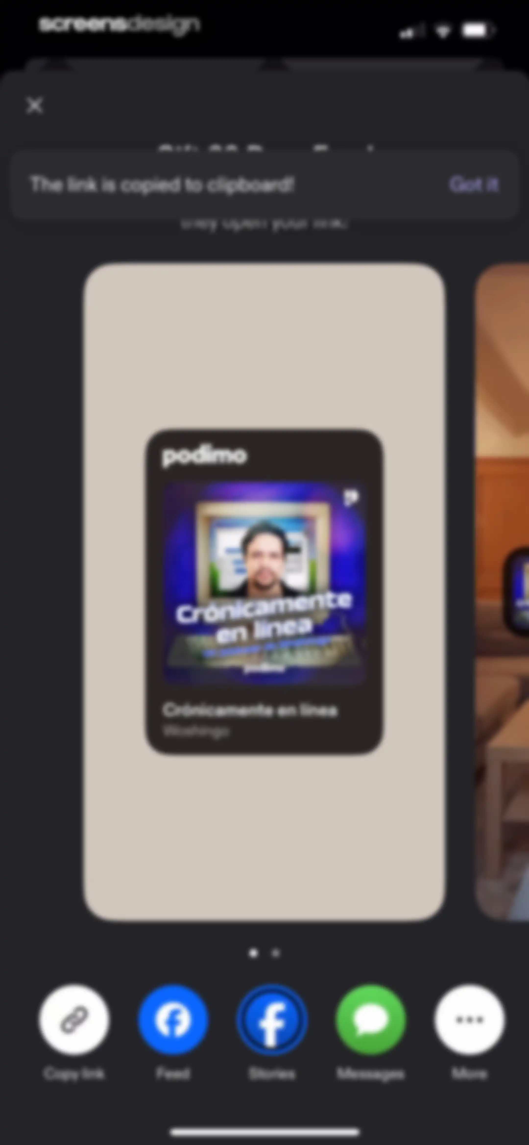 Podimo: Podcasts & audiobooks screen 48
