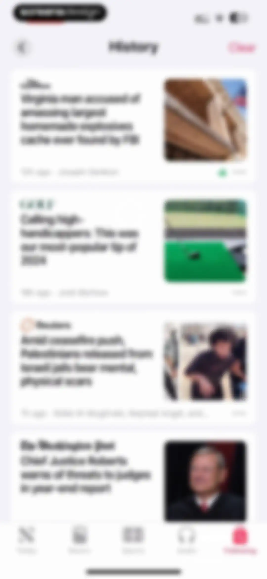 Apple News screen 137
