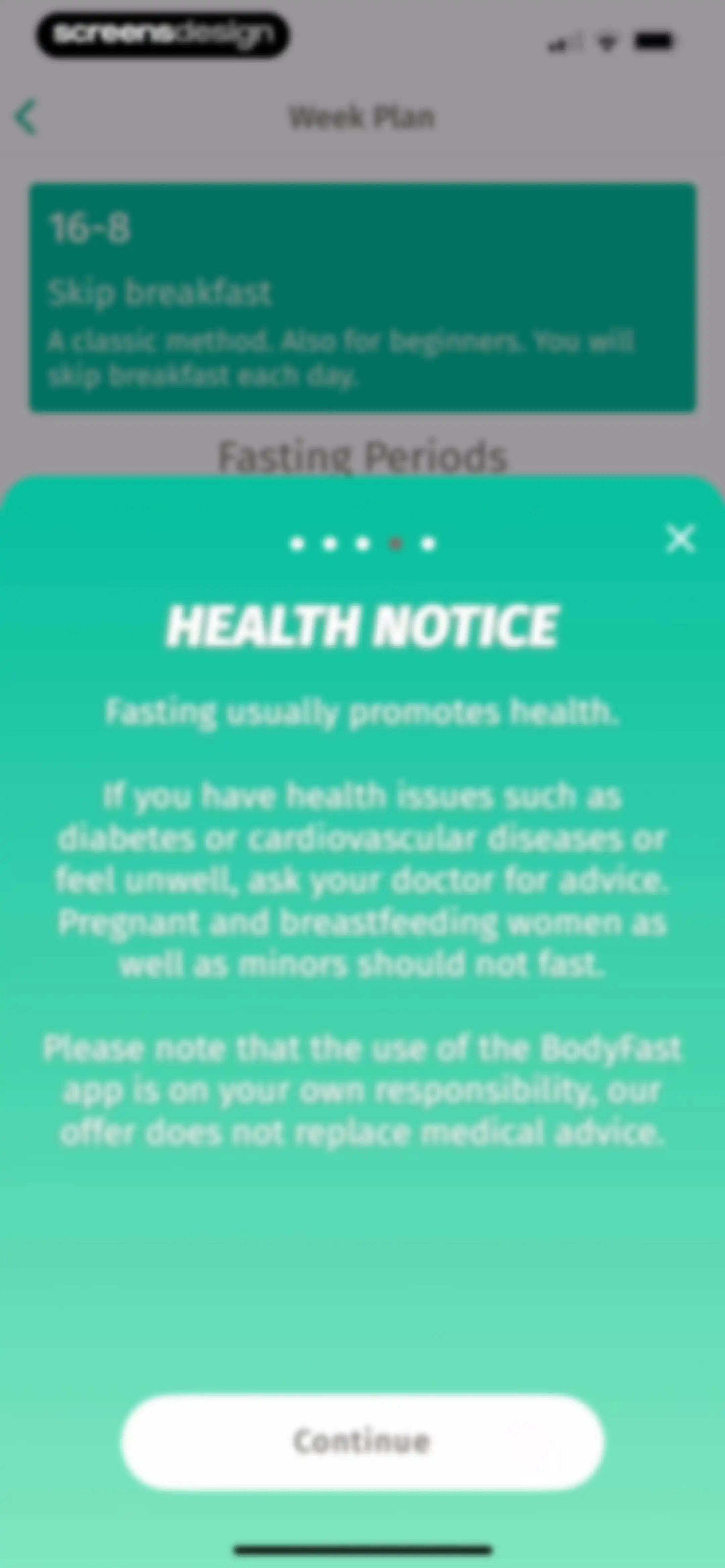 BodyFast: Intermittent Fasting screen 58