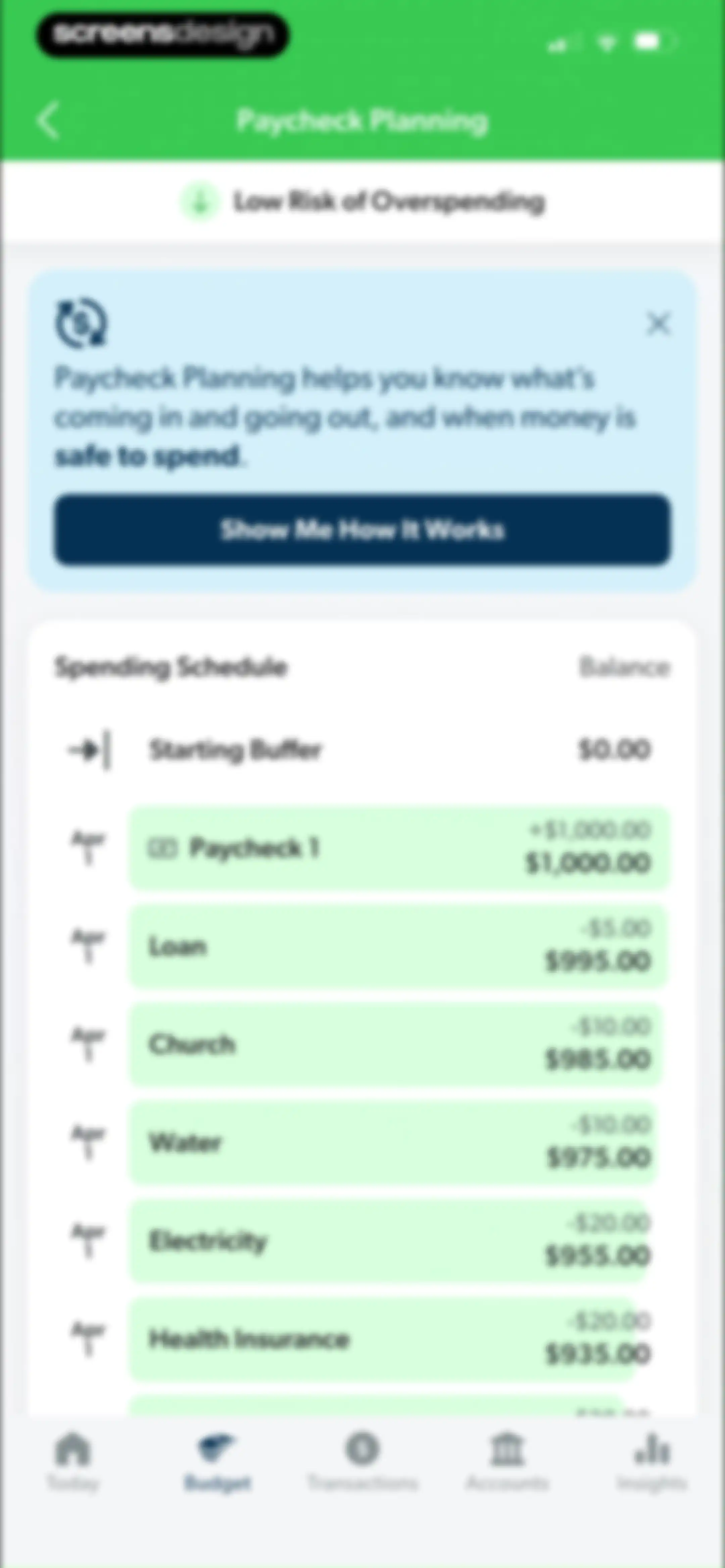 EveryDollar: Budget Management screen 36