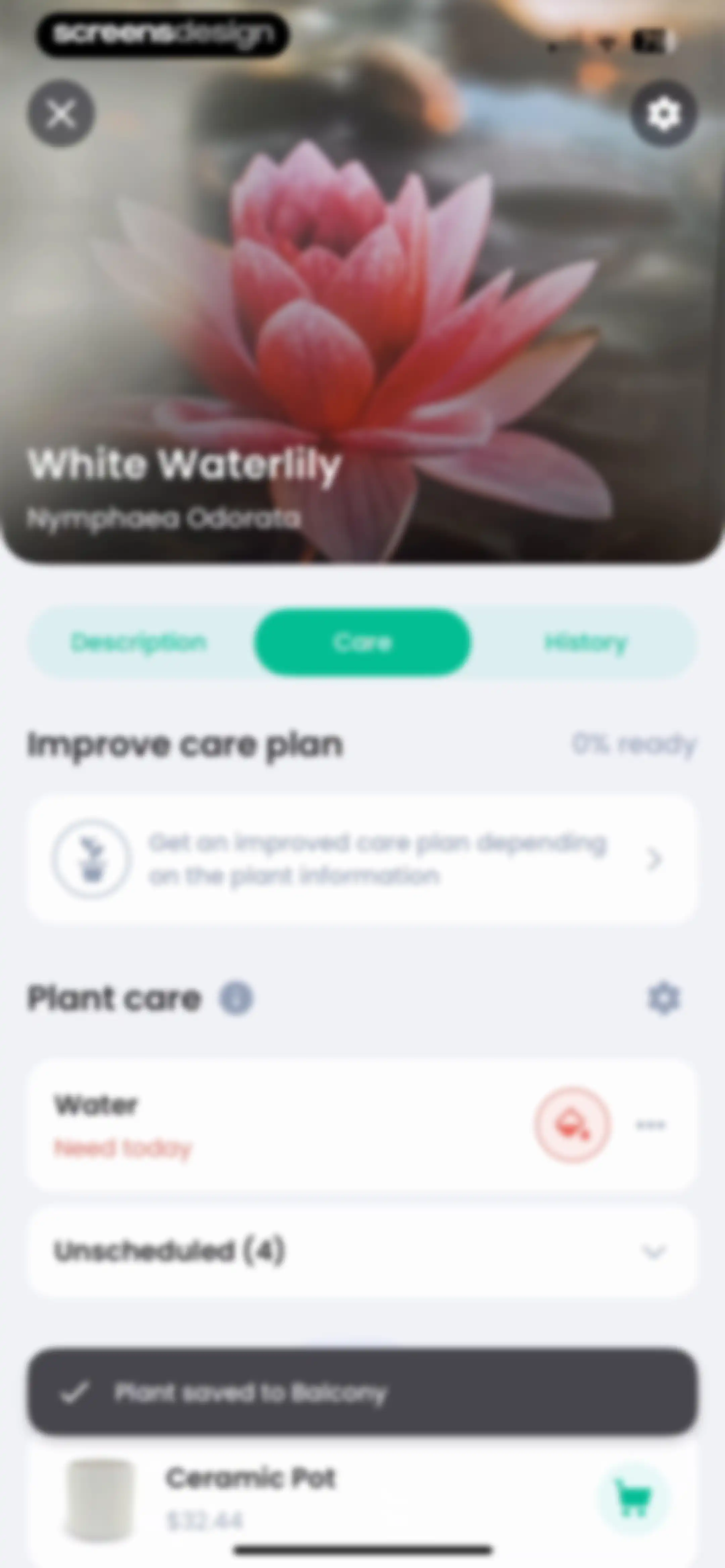 PlantIn: Plant Identifier・Care screen 175