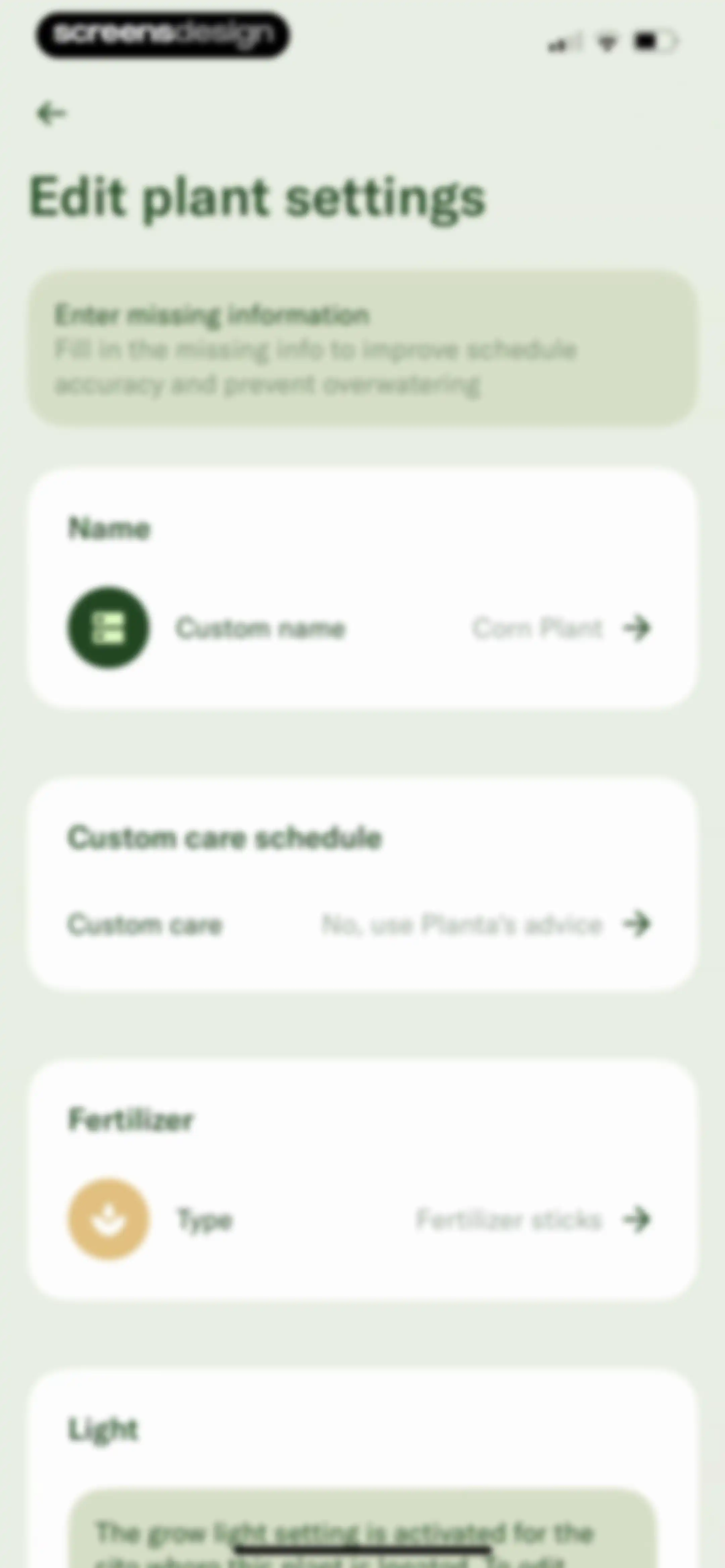 Planta: Plant & Garden Care screen 227