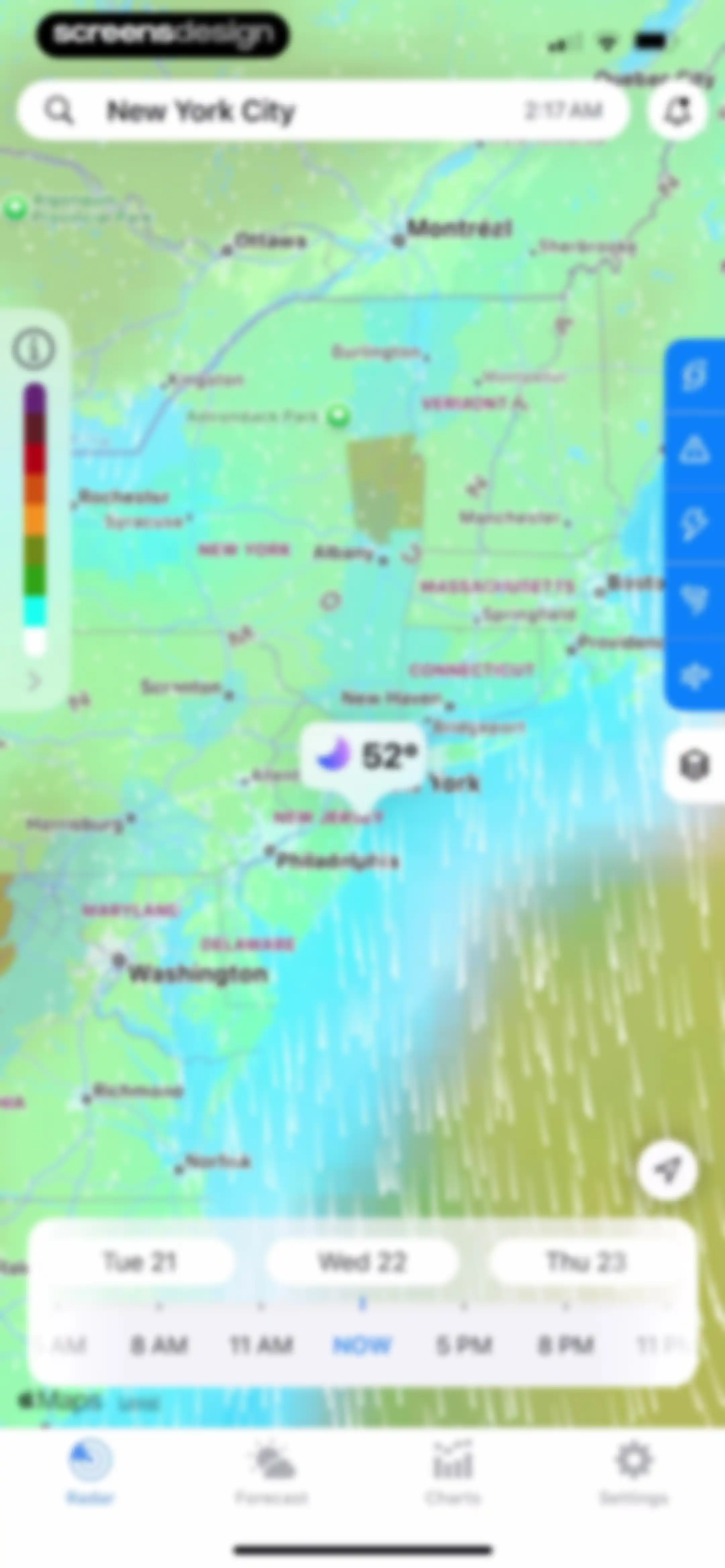 Weather Radar - NOAA Channel screen 30