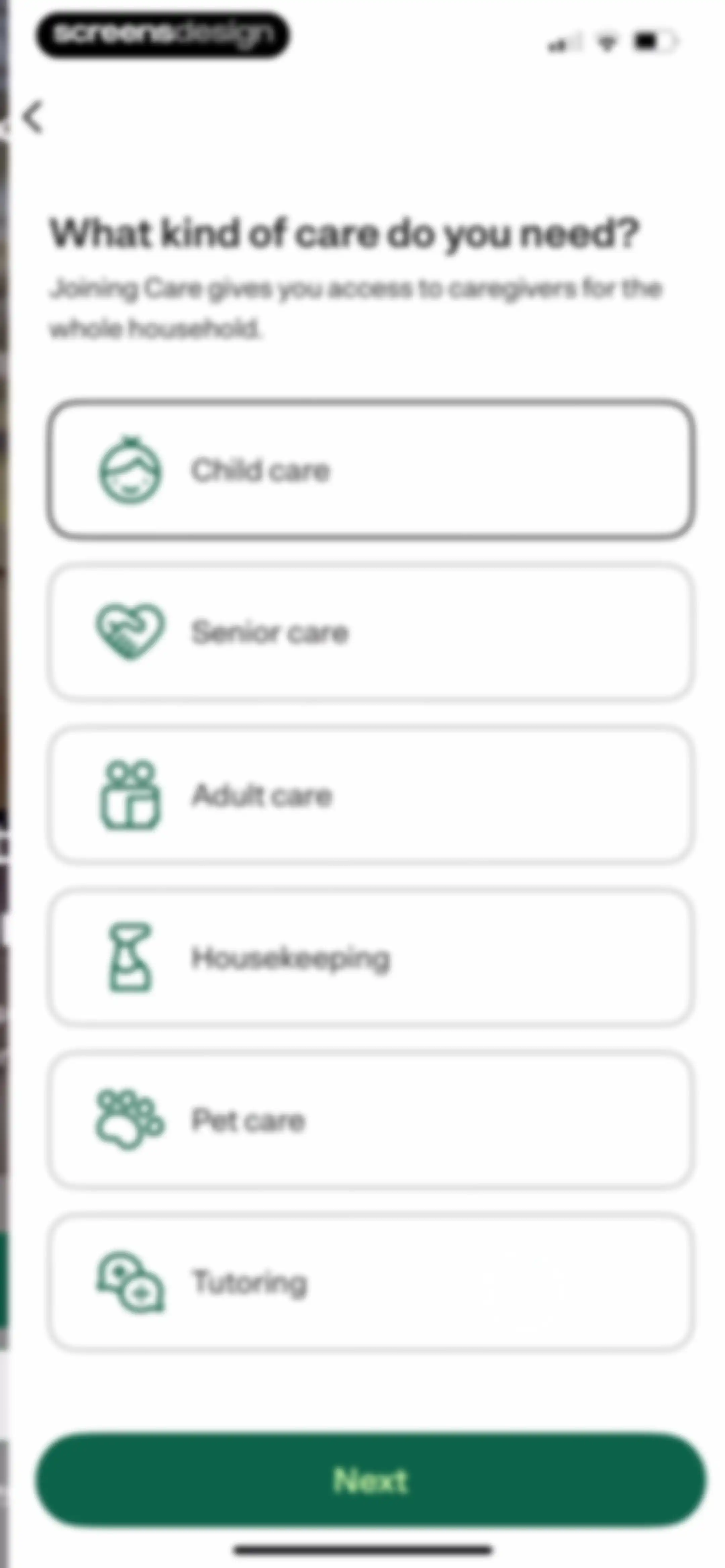 Care.com: Hire Caregivers screen 7