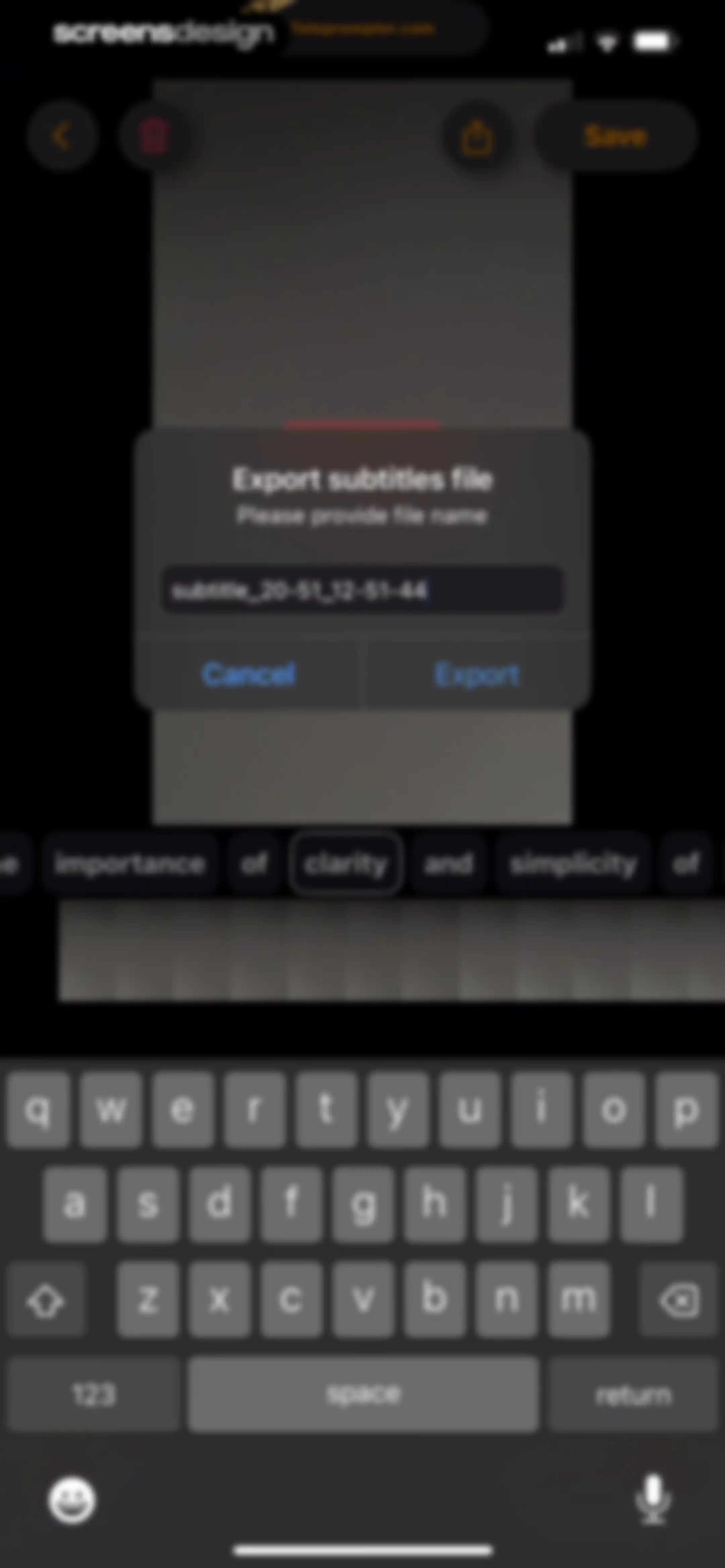 Teleprompter.com screen 61
